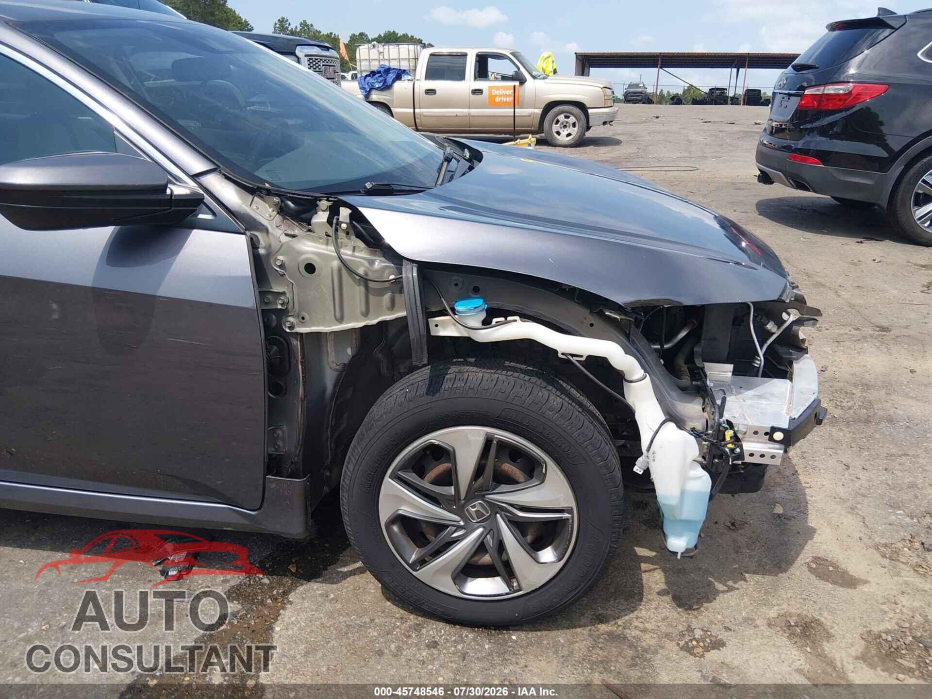 HONDA CIVIC 2019 - 2HGFC2F63KH516376