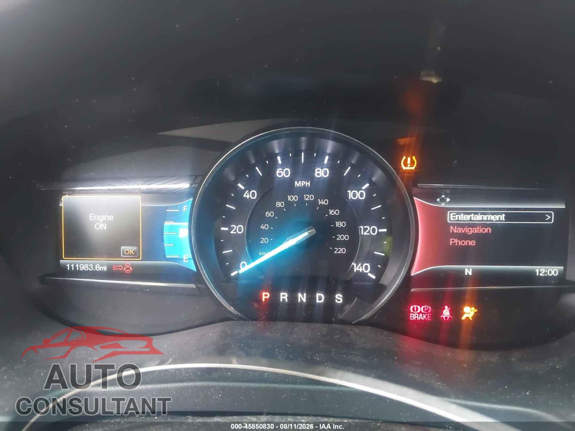 FORD EXPLORER 2017 - 1FM5K8D82HGA85601
