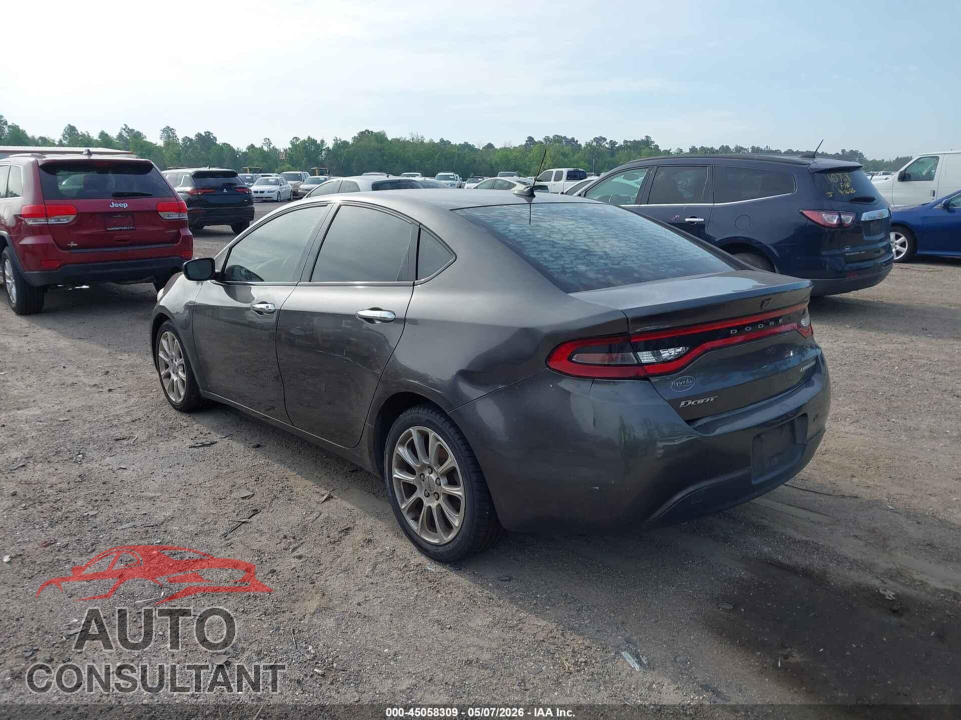 DODGE DART 2015 - 1C3CDFCB9FD369317