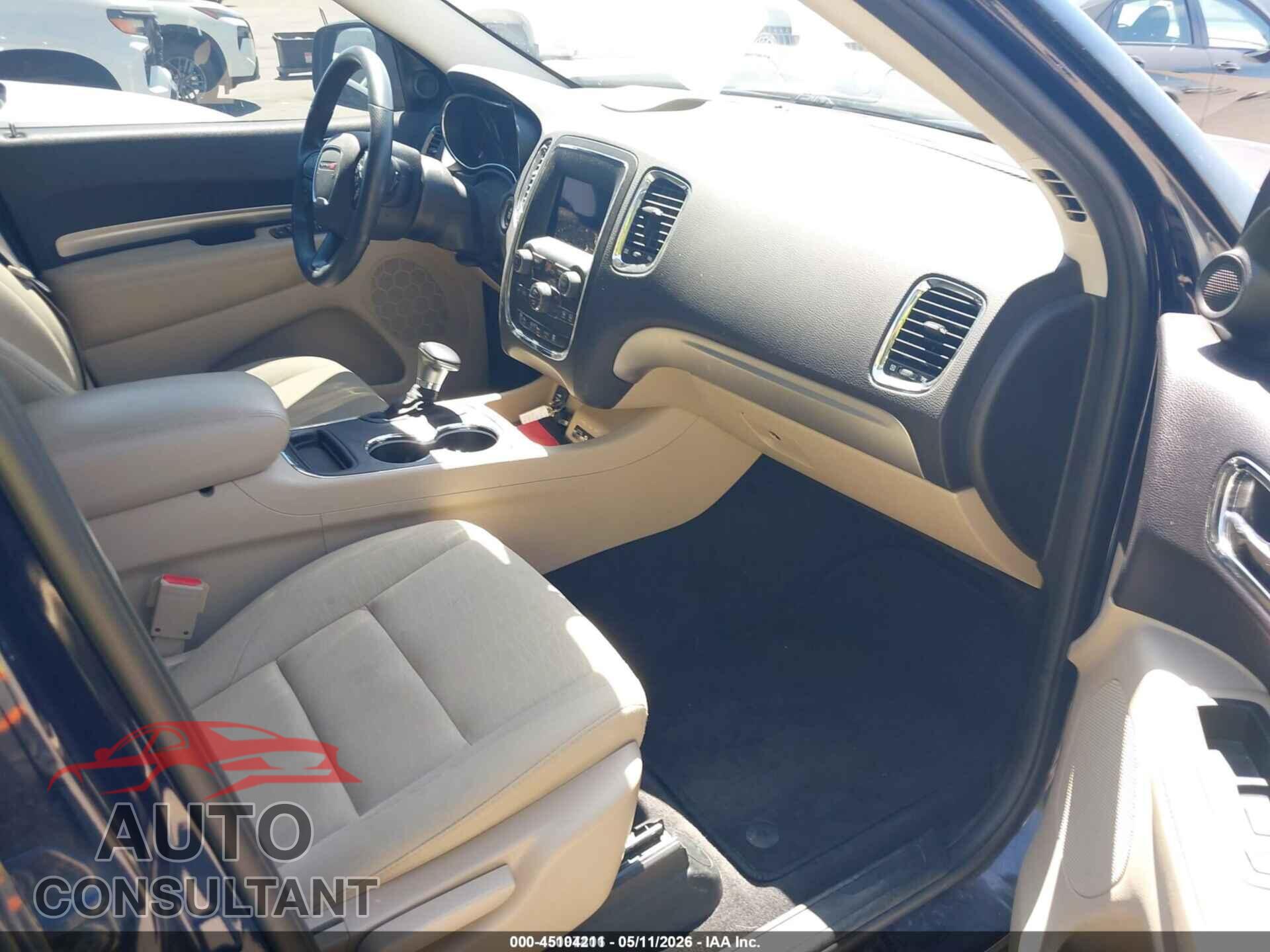 DODGE DURANGO 2018 - 1C4RDJAG8JC366544