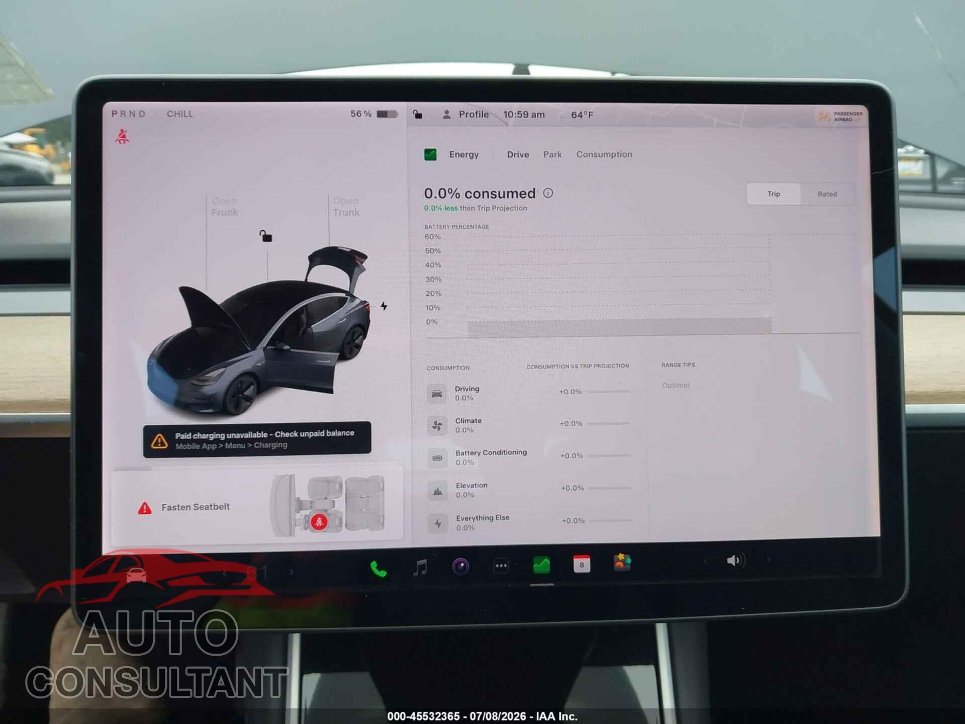 TESLA MODEL 3 2018 - 5YJ3E1EB2JF066633