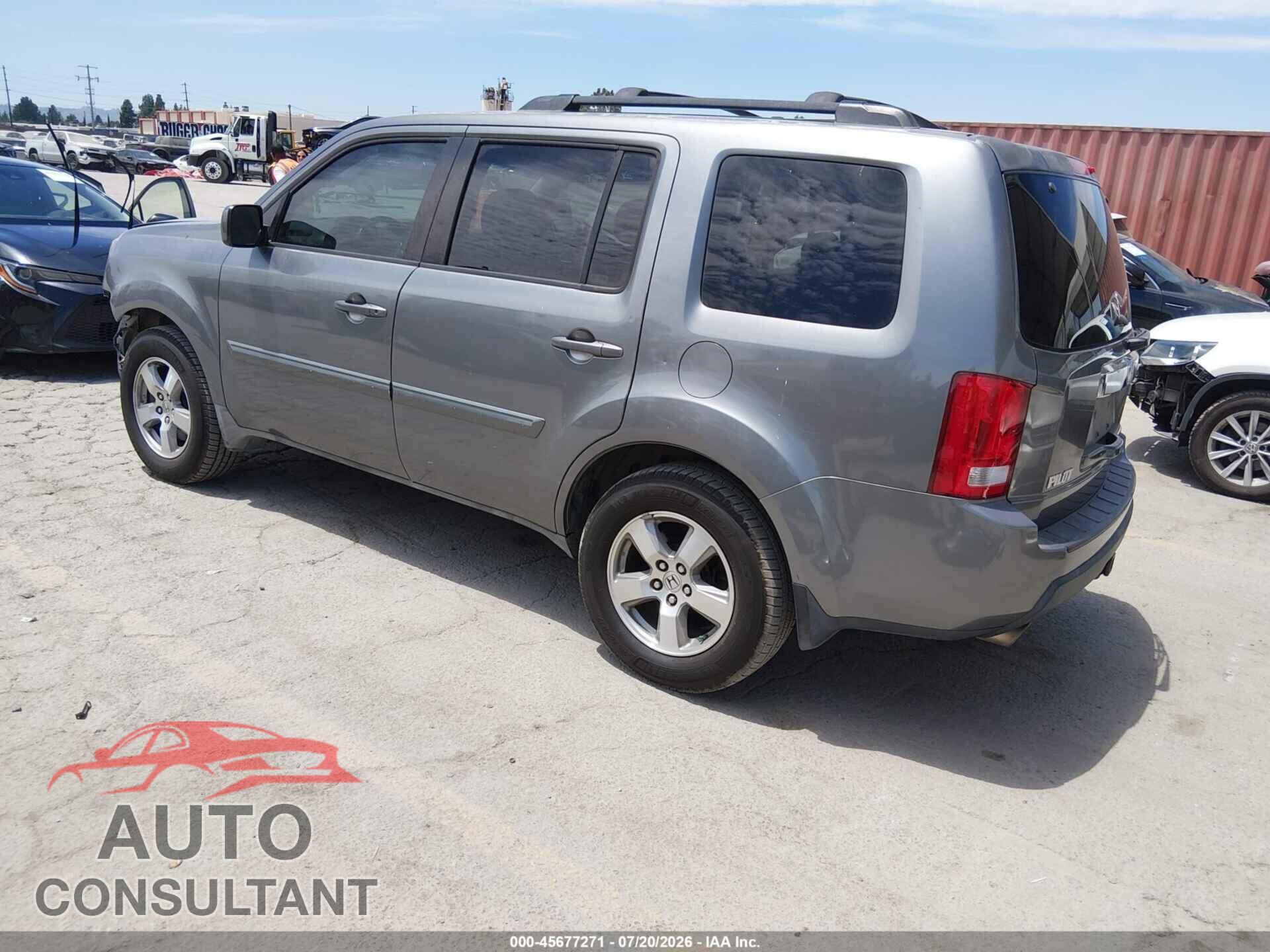 HONDA PILOT 2009 - 5FNYF38579B018139