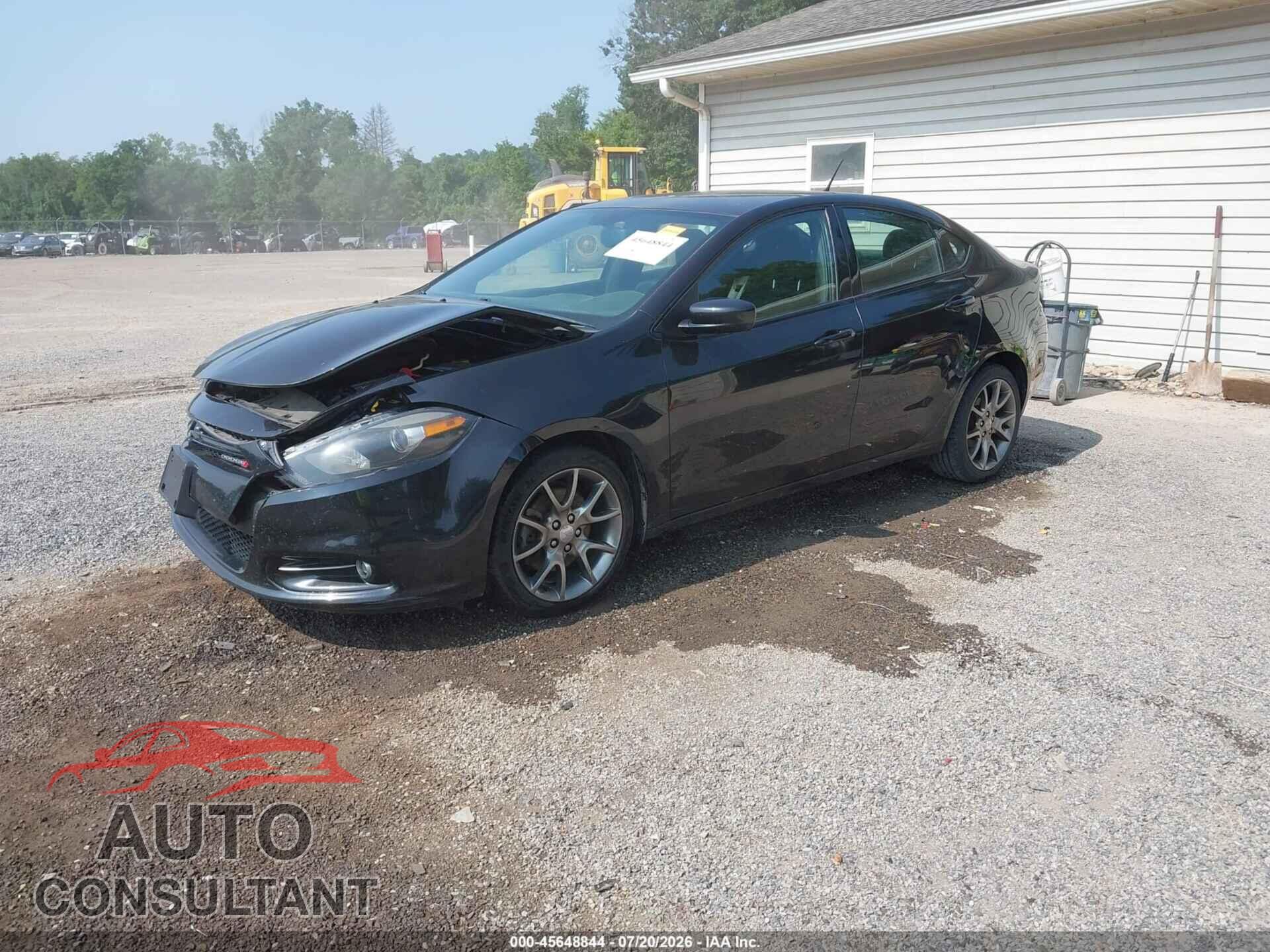 DODGE DART 2014 - 1C3CDFBB0ED914742