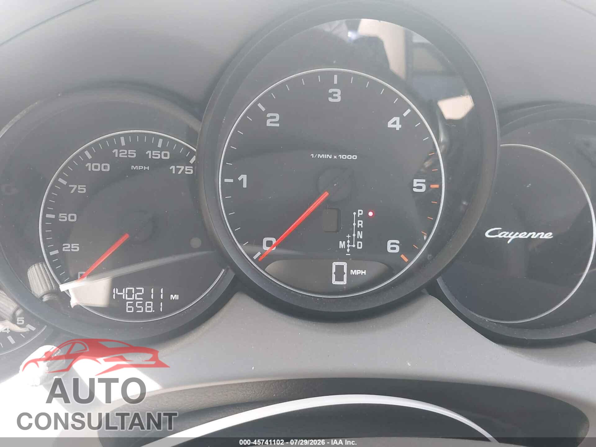 PORSCHE CAYENNE 2013 - WP1AF2A26DLA41508