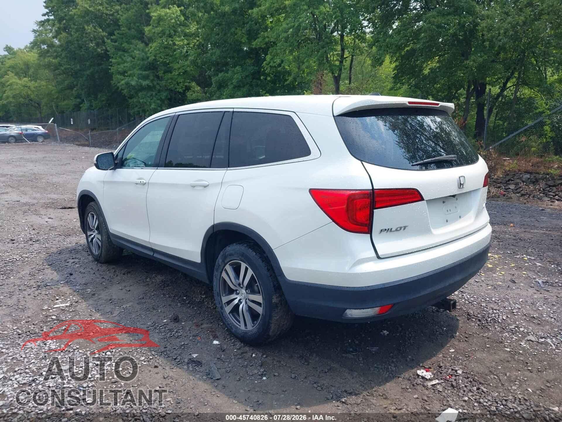 HONDA PILOT 2016 - 5FNYF6H73GB063935