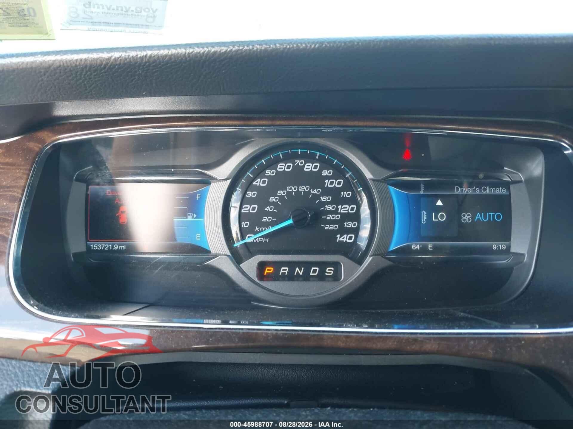 FORD TAURUS 2013 - 1FAHP2F82DG204115
