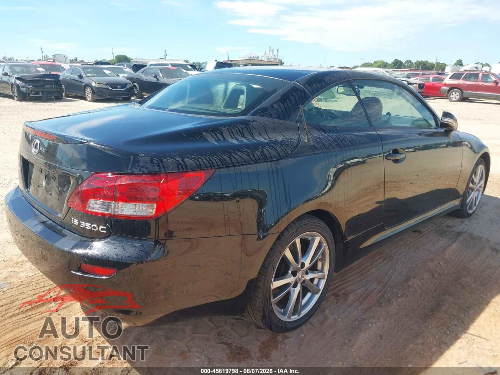 LEXUS IS 350C 2012 - JTHFE2C2XC2508133