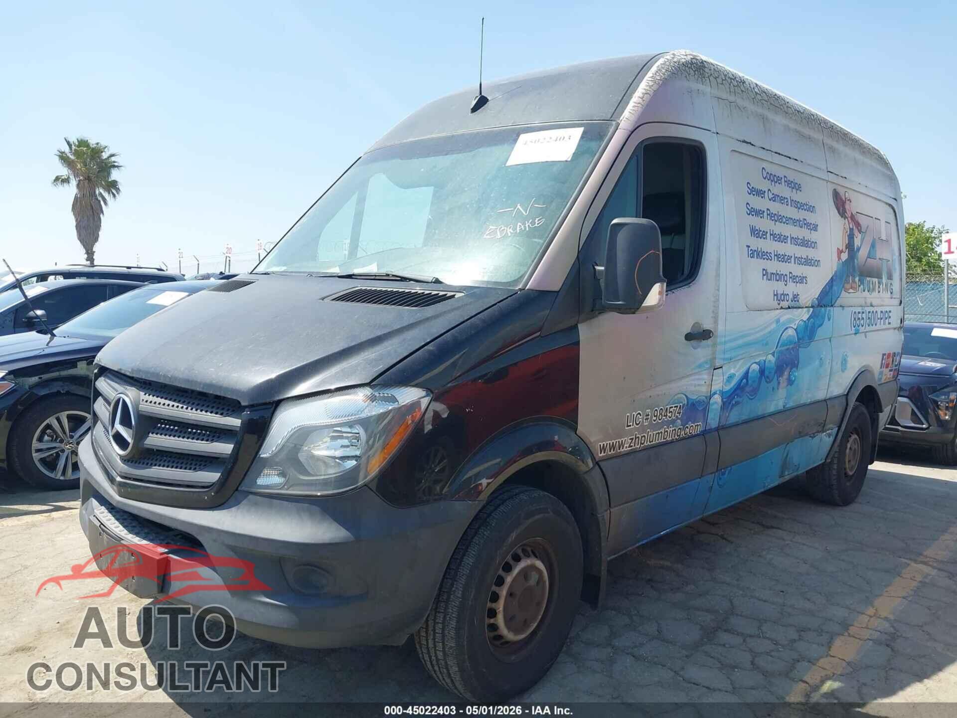 MERCEDES-BENZ SPRINTER 2500 2016 - WD3PE7DD9GP181617