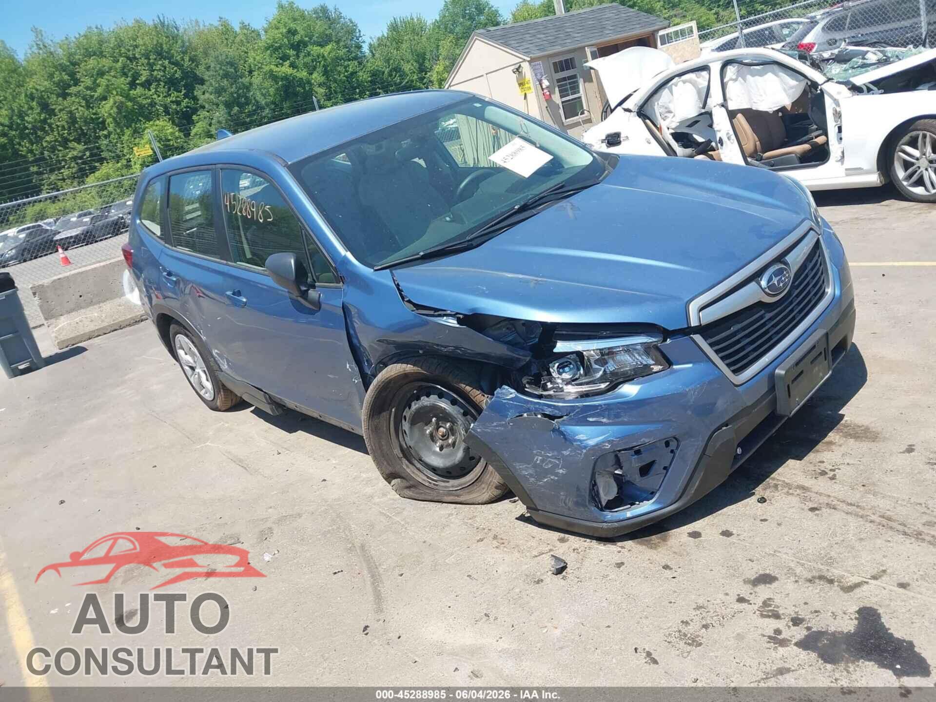 SUBARU FORESTER 2019 - JF2SKAAC1KH552971