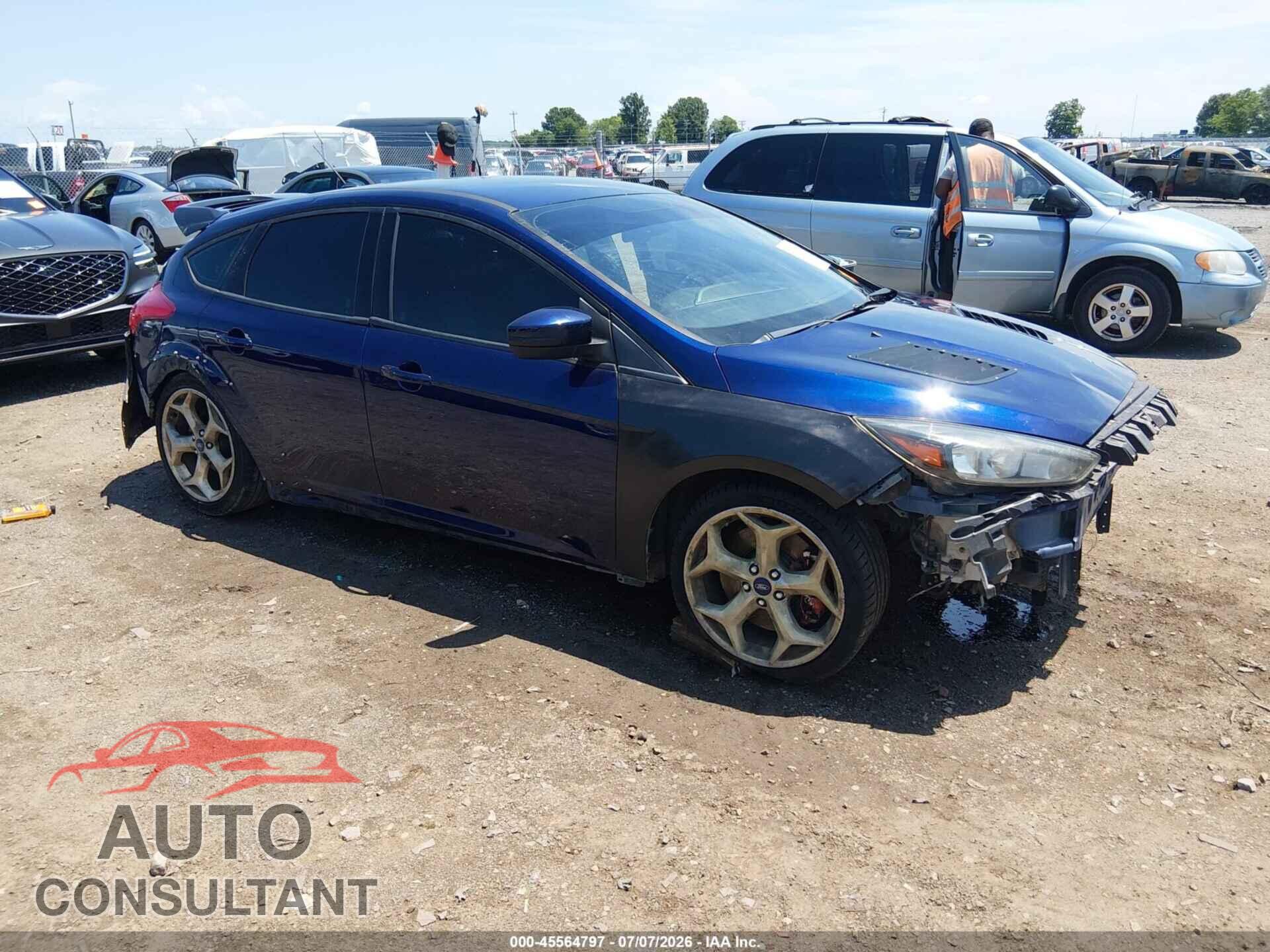 FORD FOCUS ST 2017 - 1FADP3L97HL224357