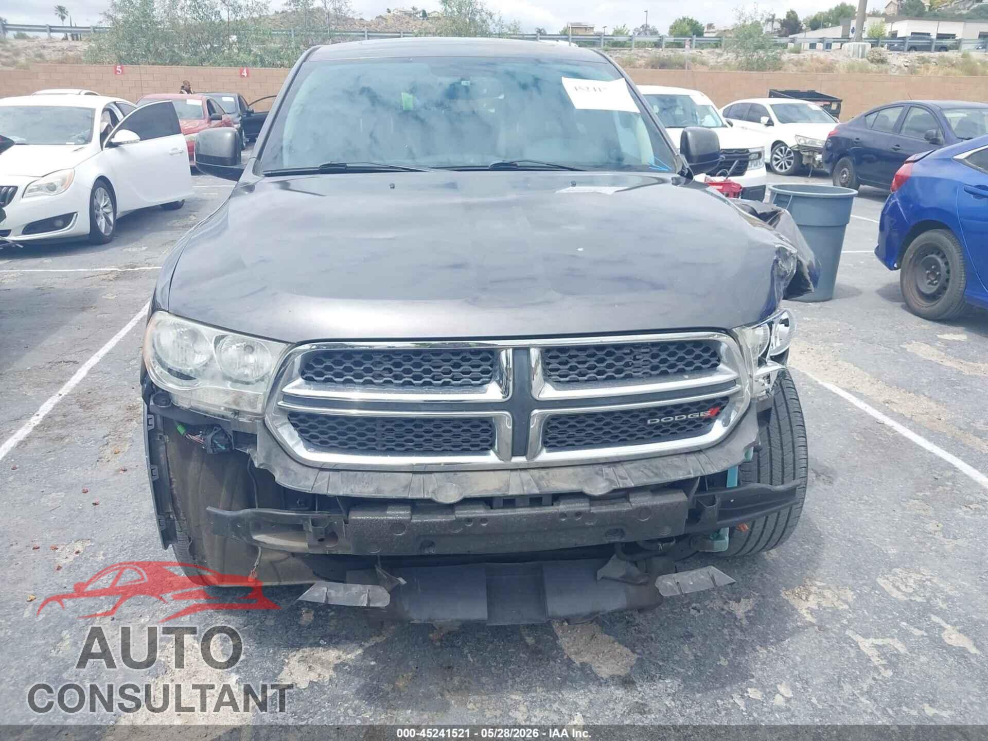 DODGE DURANGO 2013 - 1C4RDHAG5DC687633