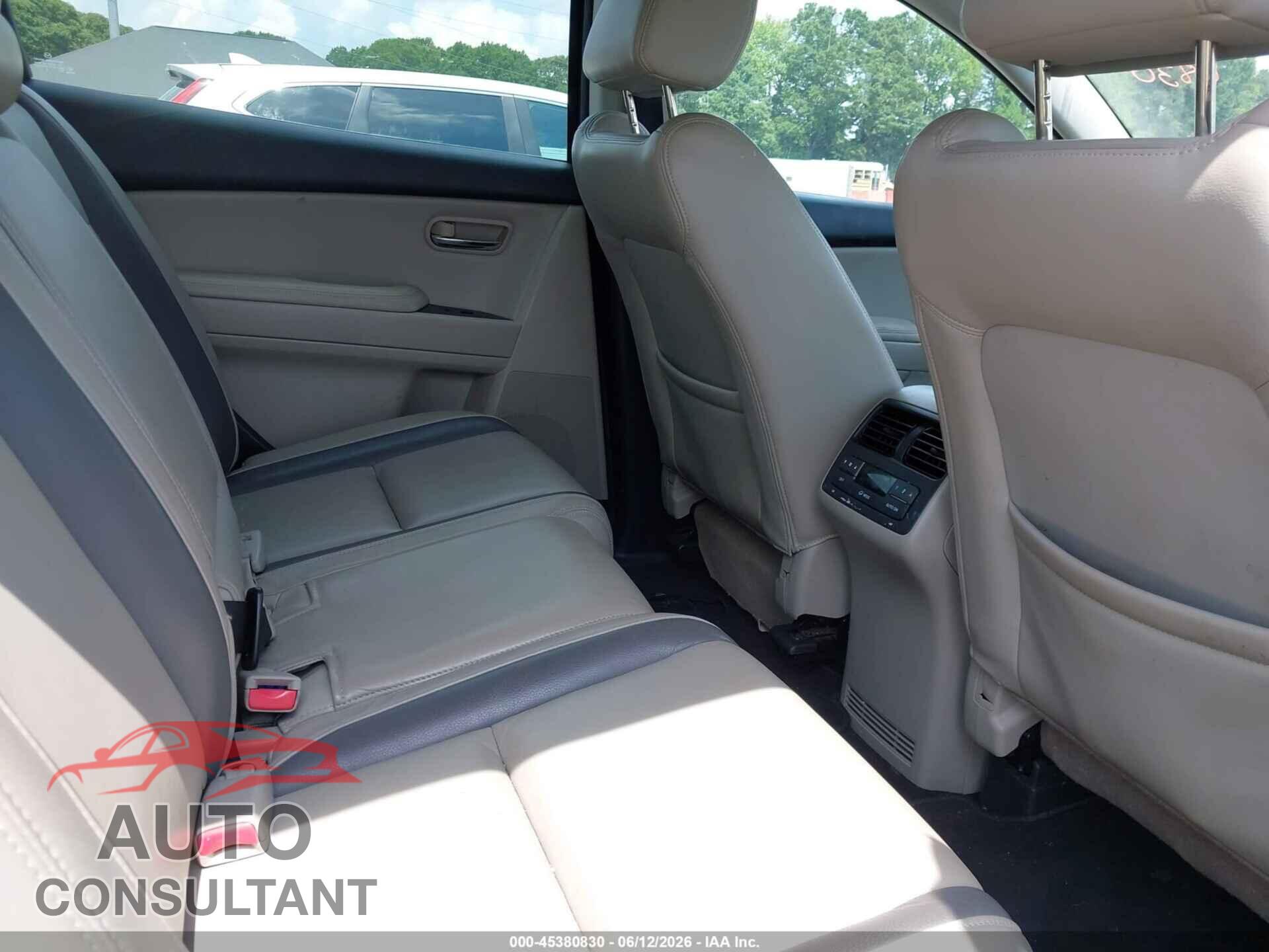 MAZDA CX-9 2012 - JM3TB2CA4C0363923