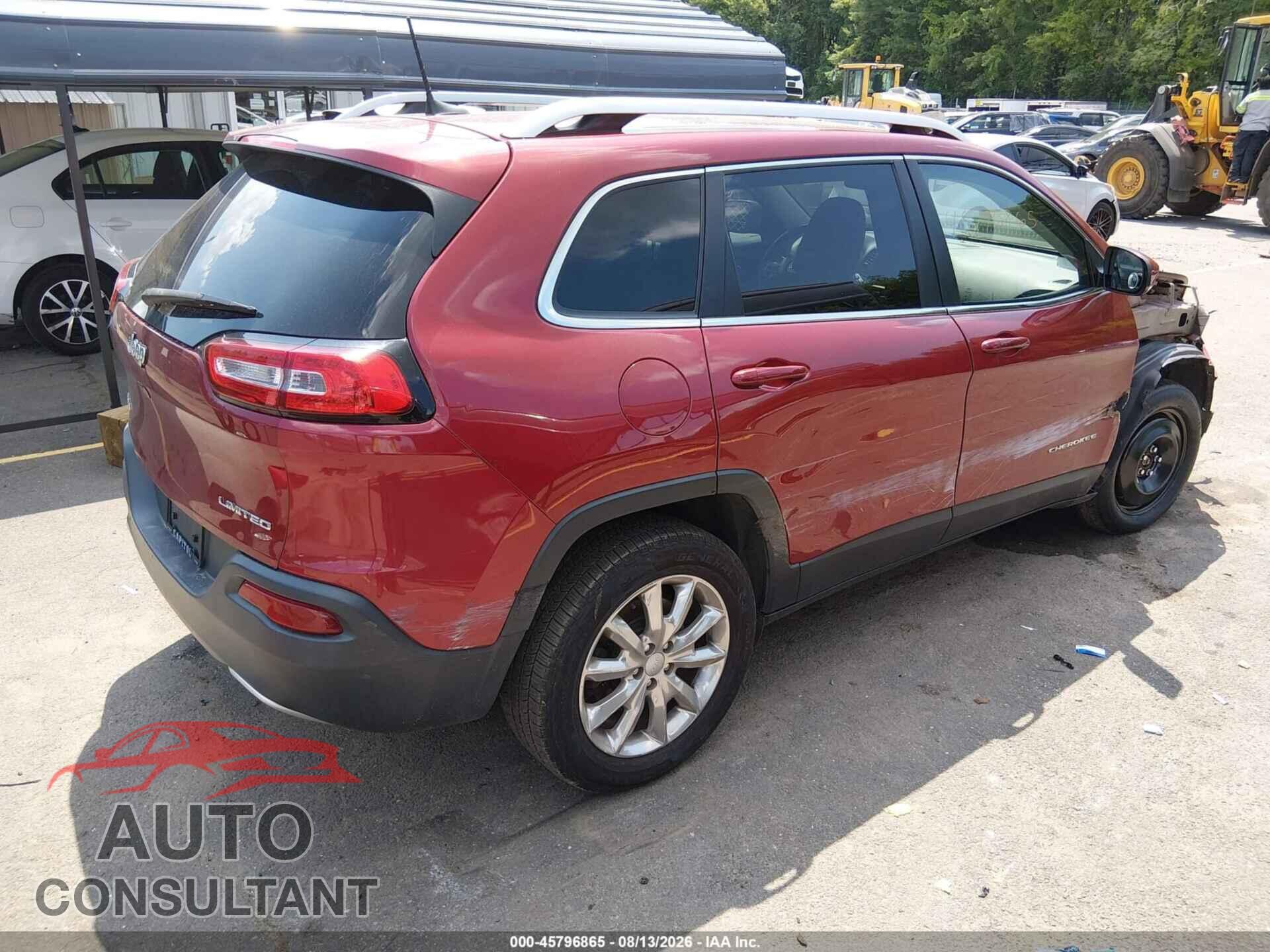 JEEP CHEROKEE 2017 - 1C4PJMDB6HW660471
