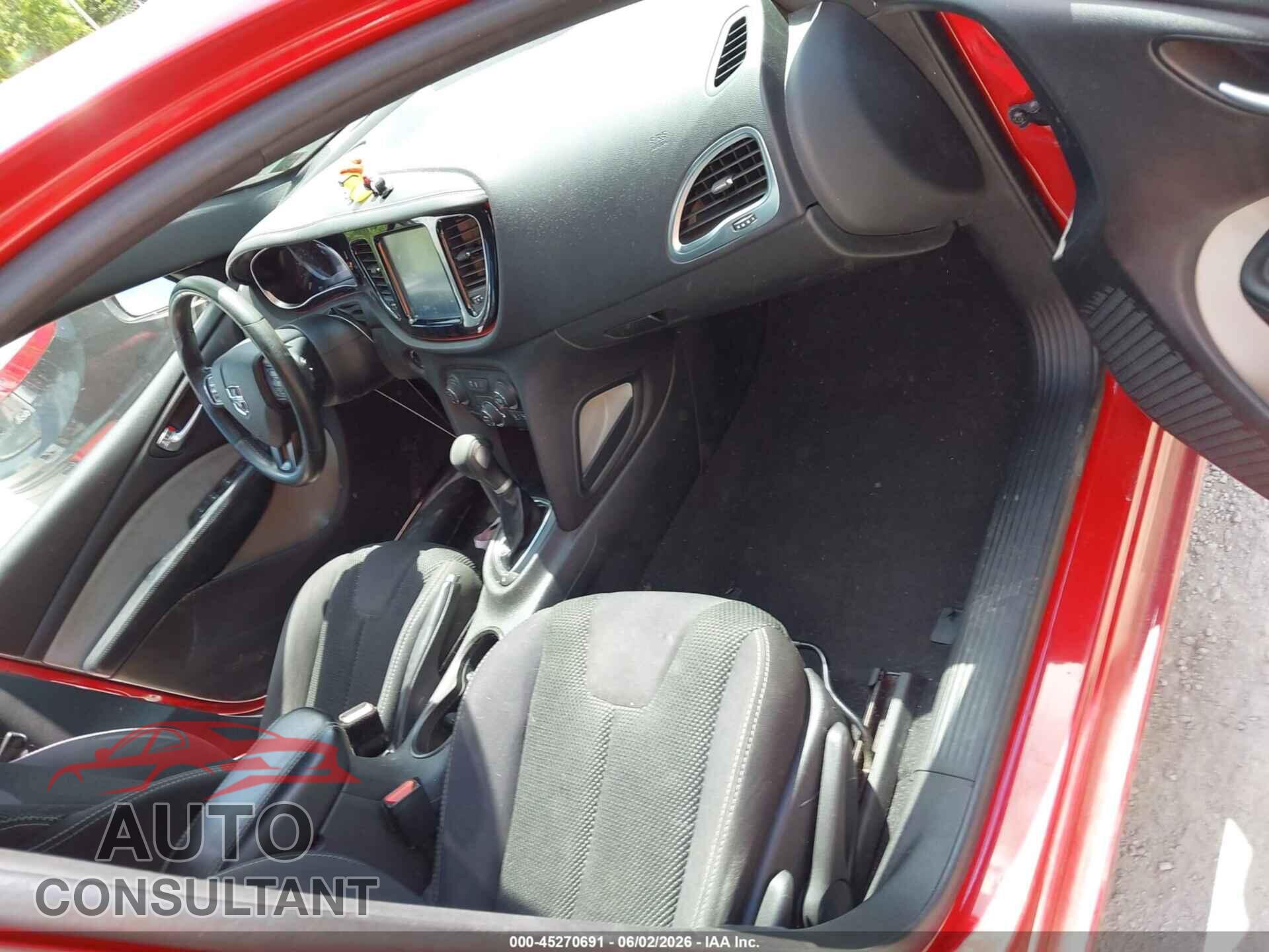 DODGE DART 2014 - 1C3CDFBB4ED903517