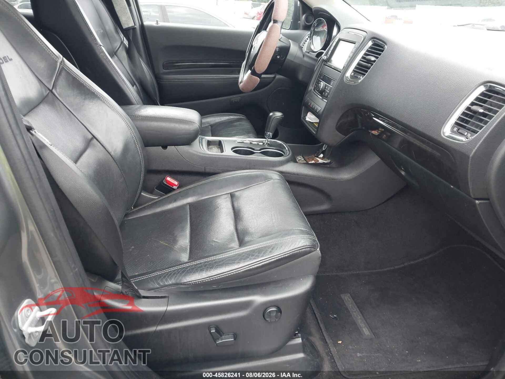 DODGE DURANGO 2011 - 1D4RD5GG8BC742257