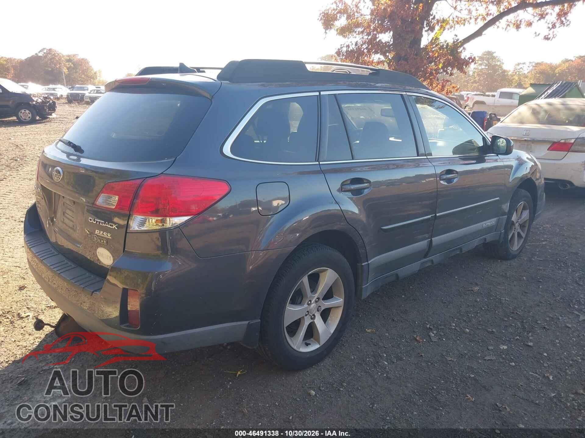 SUBARU OUTBACK 2013 - 4S4BRBLC8D3261439