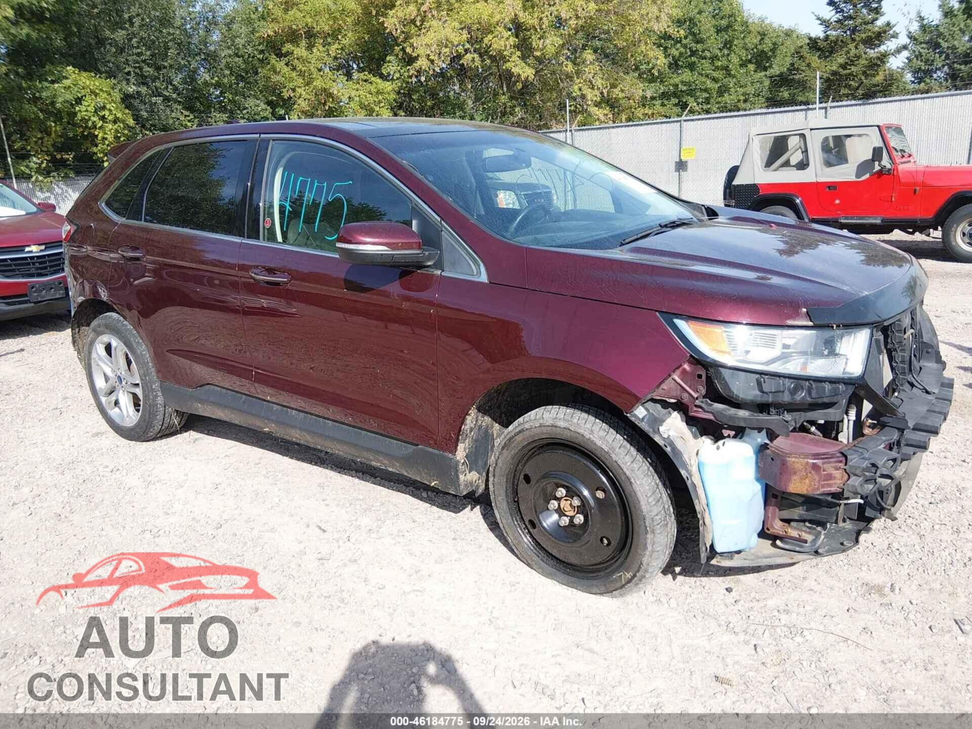 FORD EDGE 2017 - 2FMPK4K81HBB85507