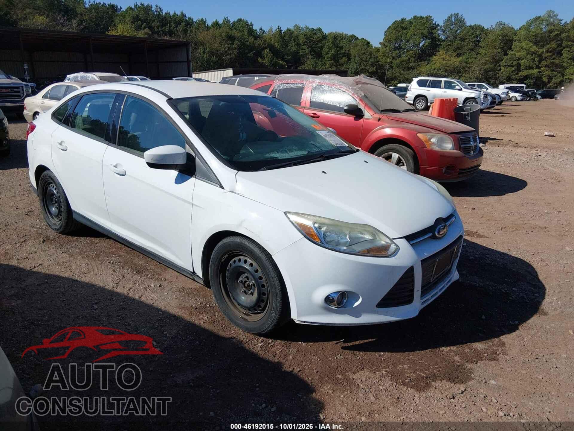 FORD FOCUS 2012 - 1FAHP3F21CL443811