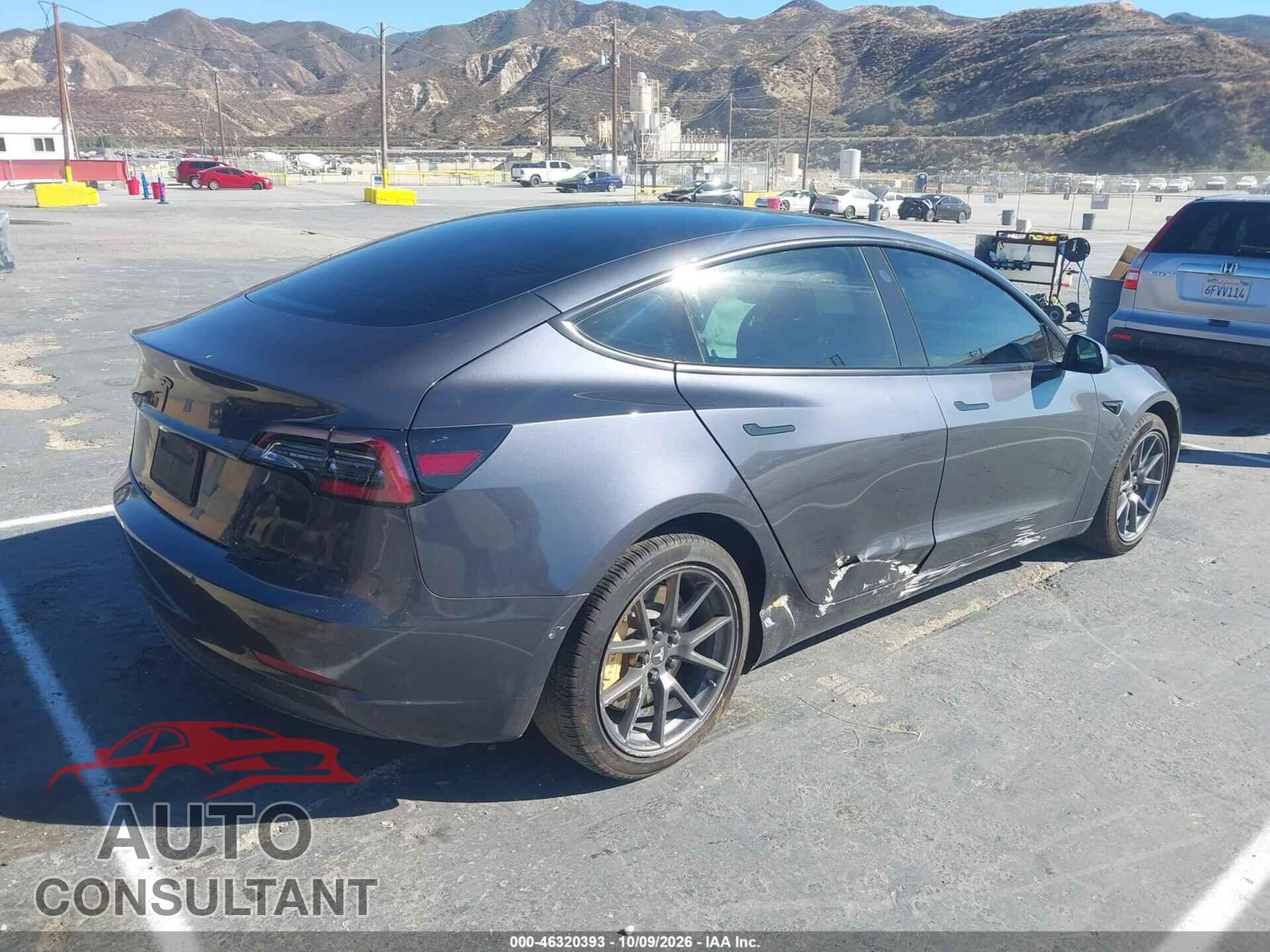 TESLA MODEL 3 2022 - 5YJ3E1EA5NF296955