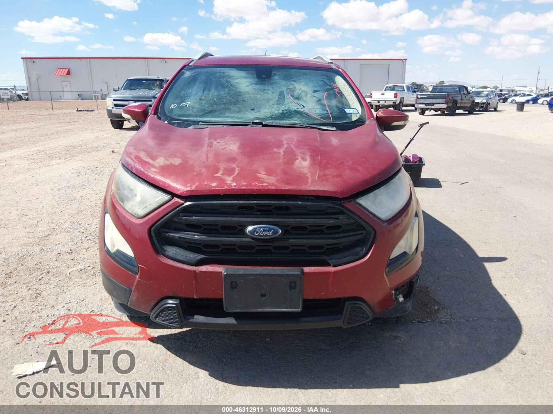 FORD ECOSPORT 2020 - MAJ6S3KL8LC385457