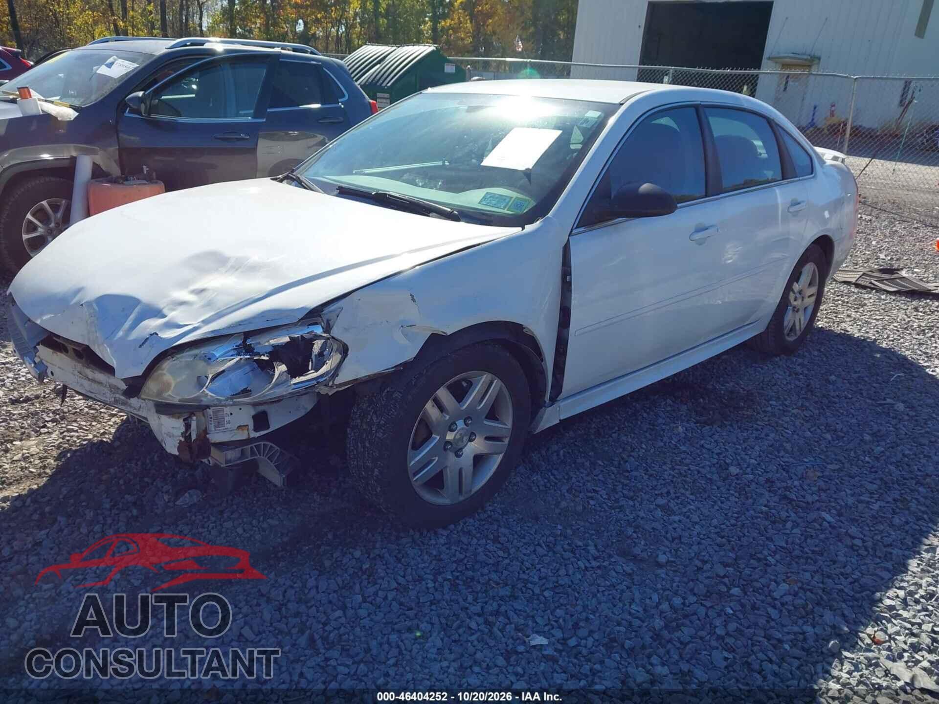 CHEVROLET IMPALA 2013 - 2G1WB5E38D1201071