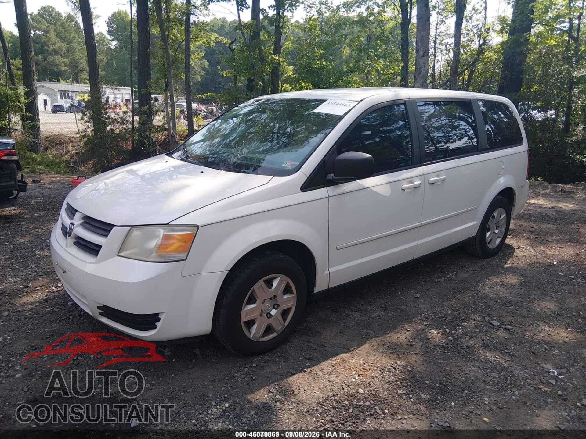 DODGE GRAND CARAVAN 2010 - 2D4RN4DE6AR364889