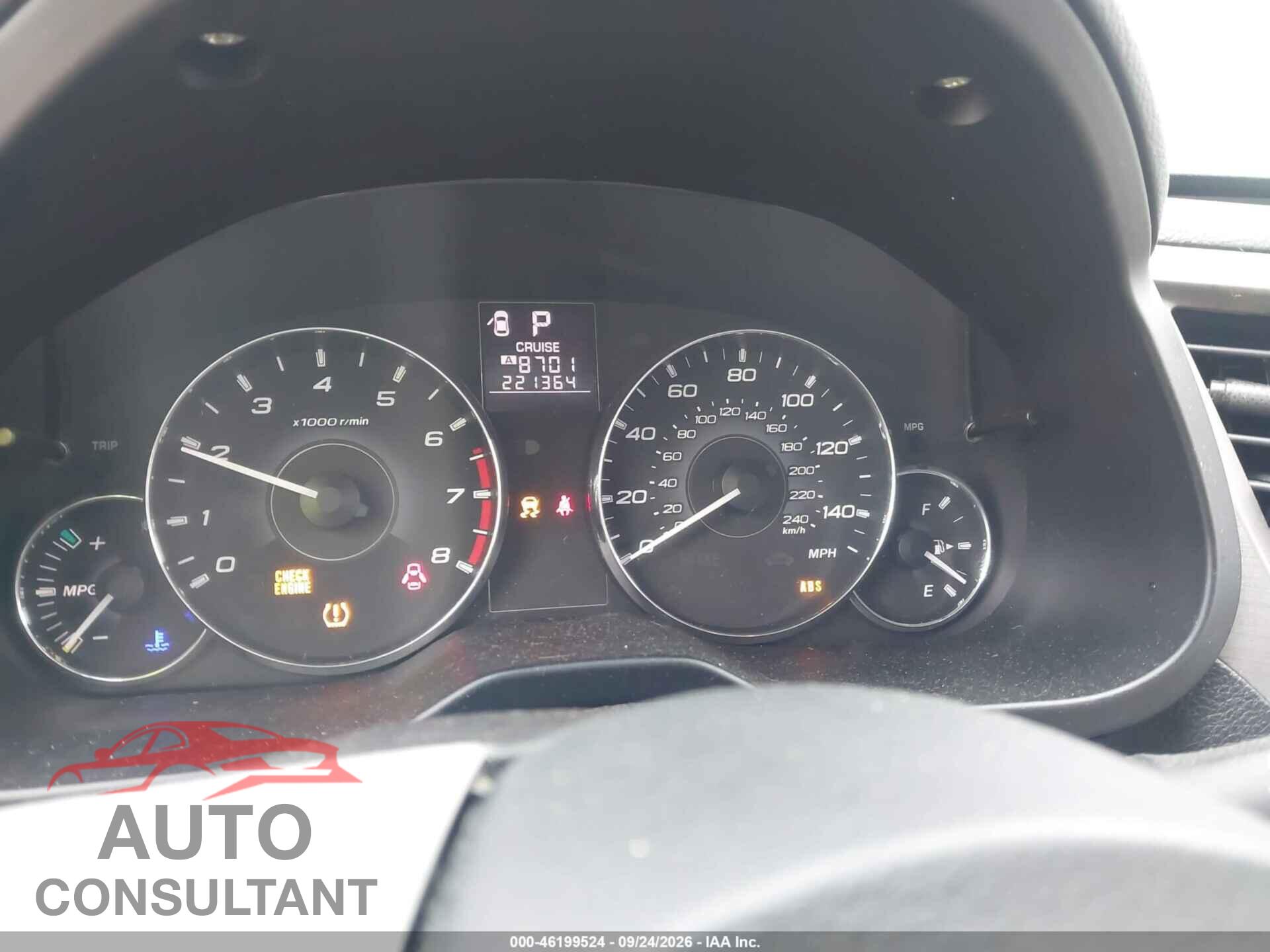 SUBARU OUTBACK 2011 - 4S4BRBCC3B3374888