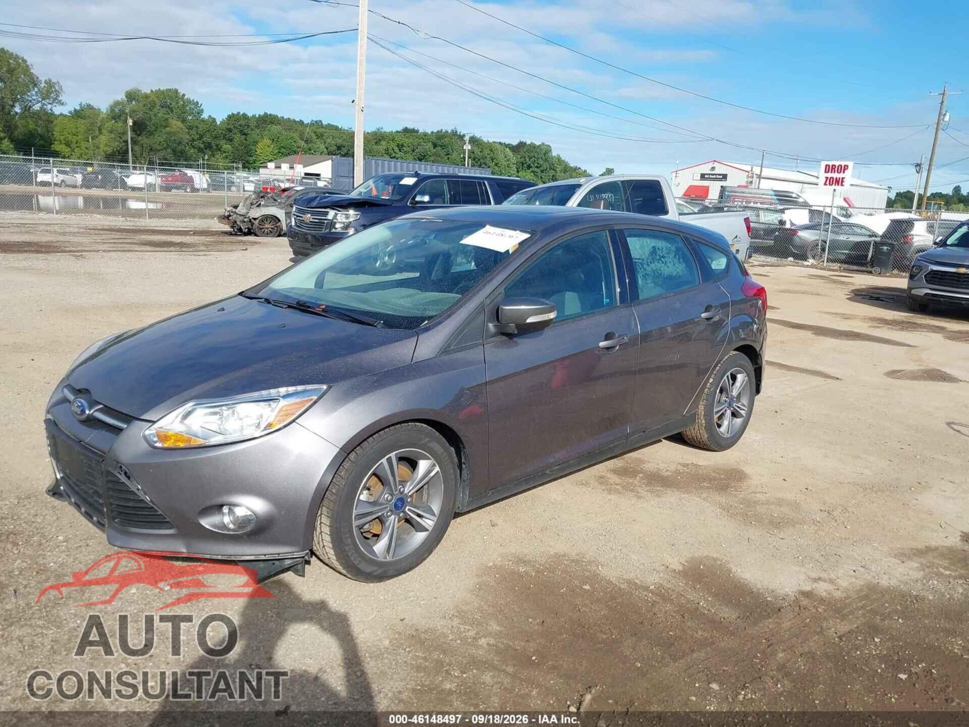 FORD FOCUS 2014 - 1FADP3K23EL380704