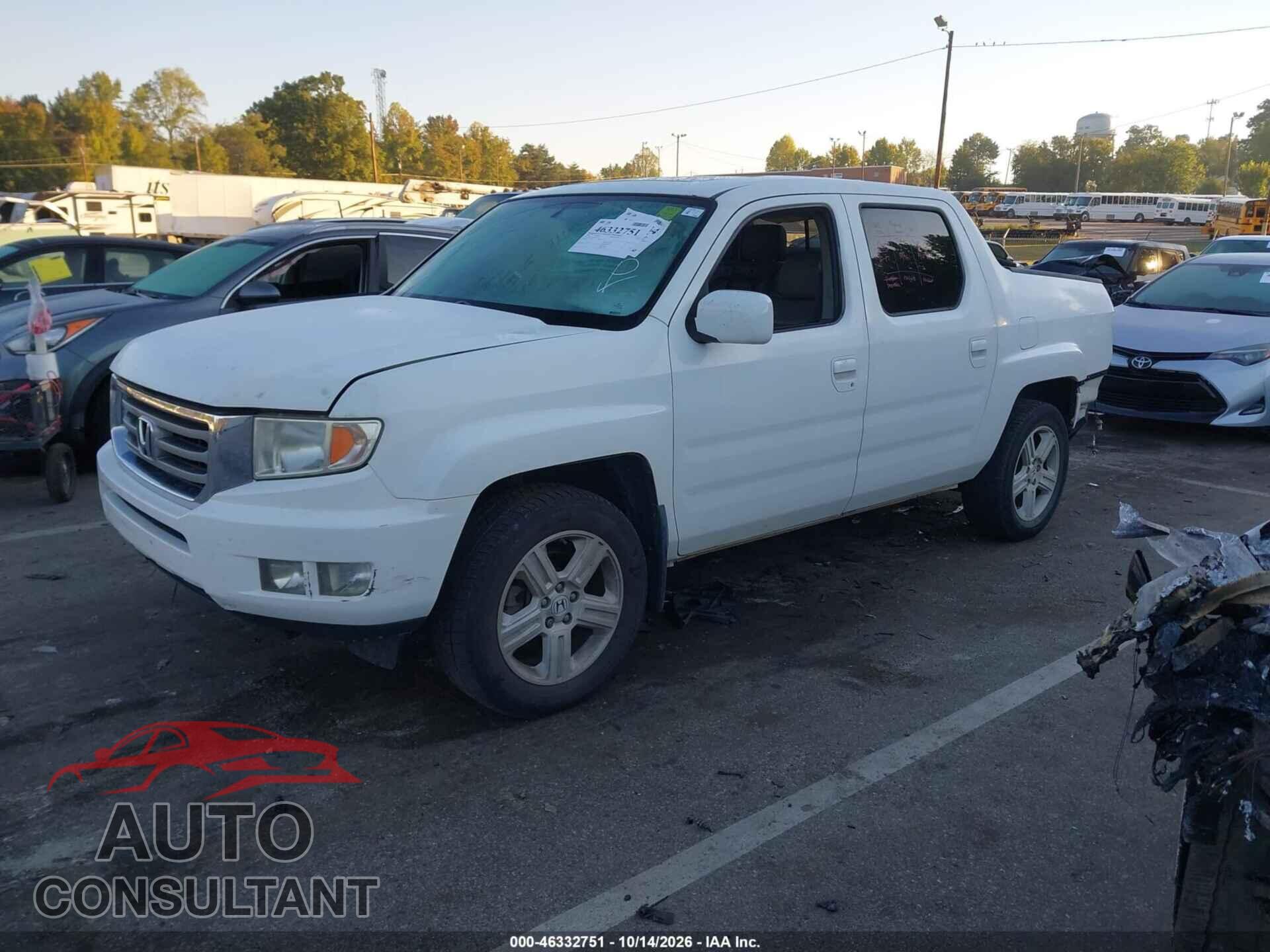 HONDA RIDGELINE 2013 - 5FPYK1F56DB012576