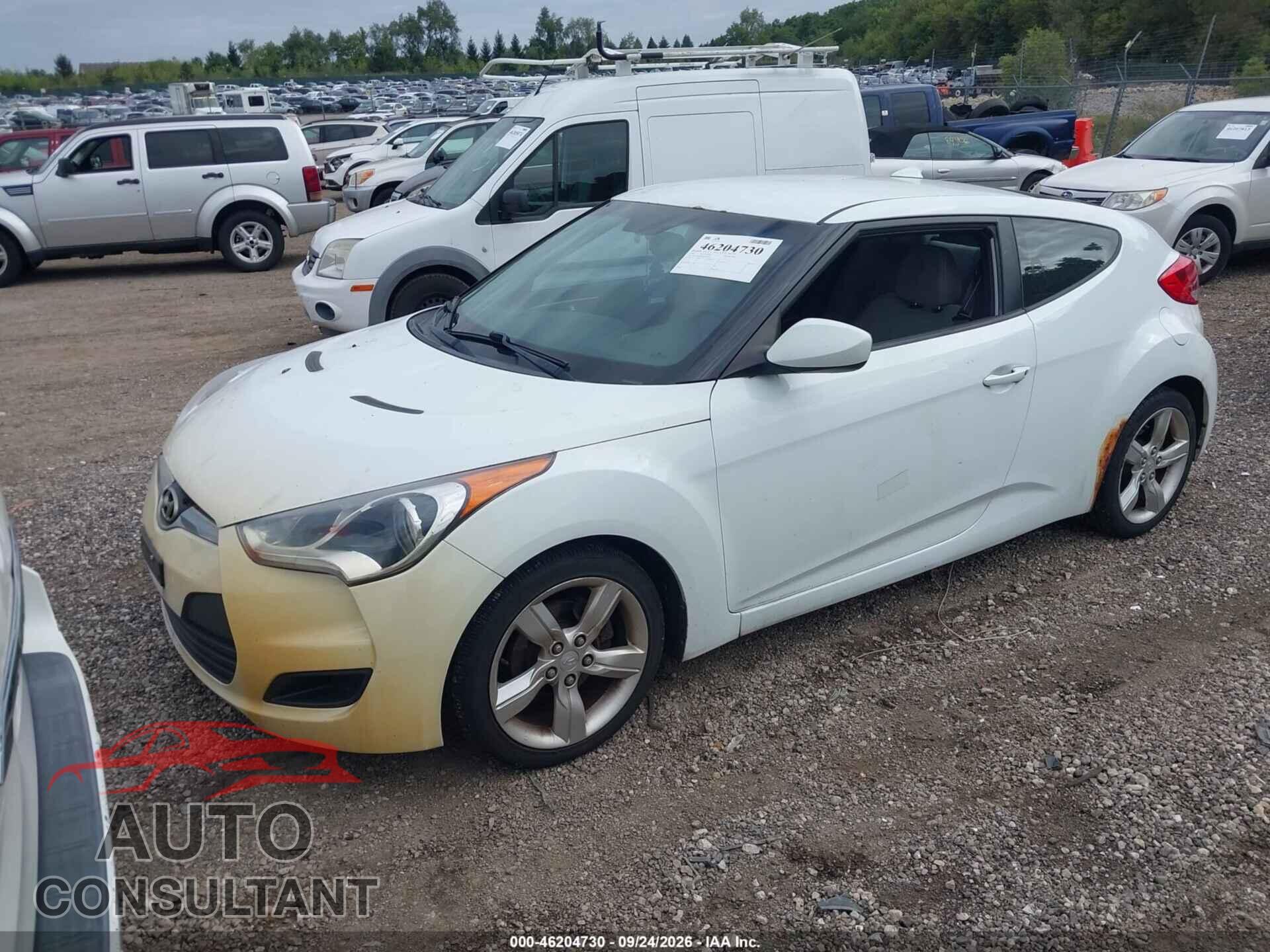 HYUNDAI VELOSTER 2012 - KMHTC6AD7CU050864