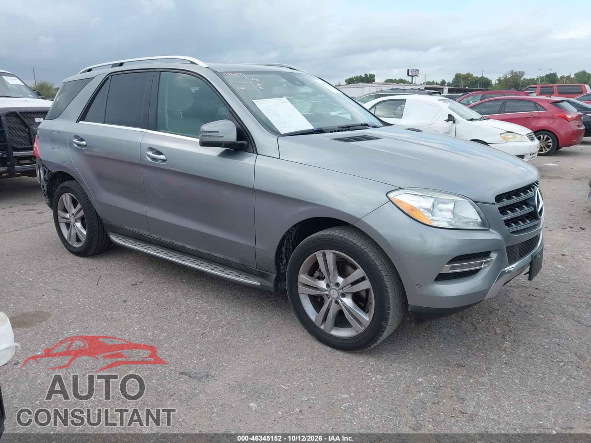 MERCEDES-BENZ ML 350 2015 - 4JGDA5JB4FA593338