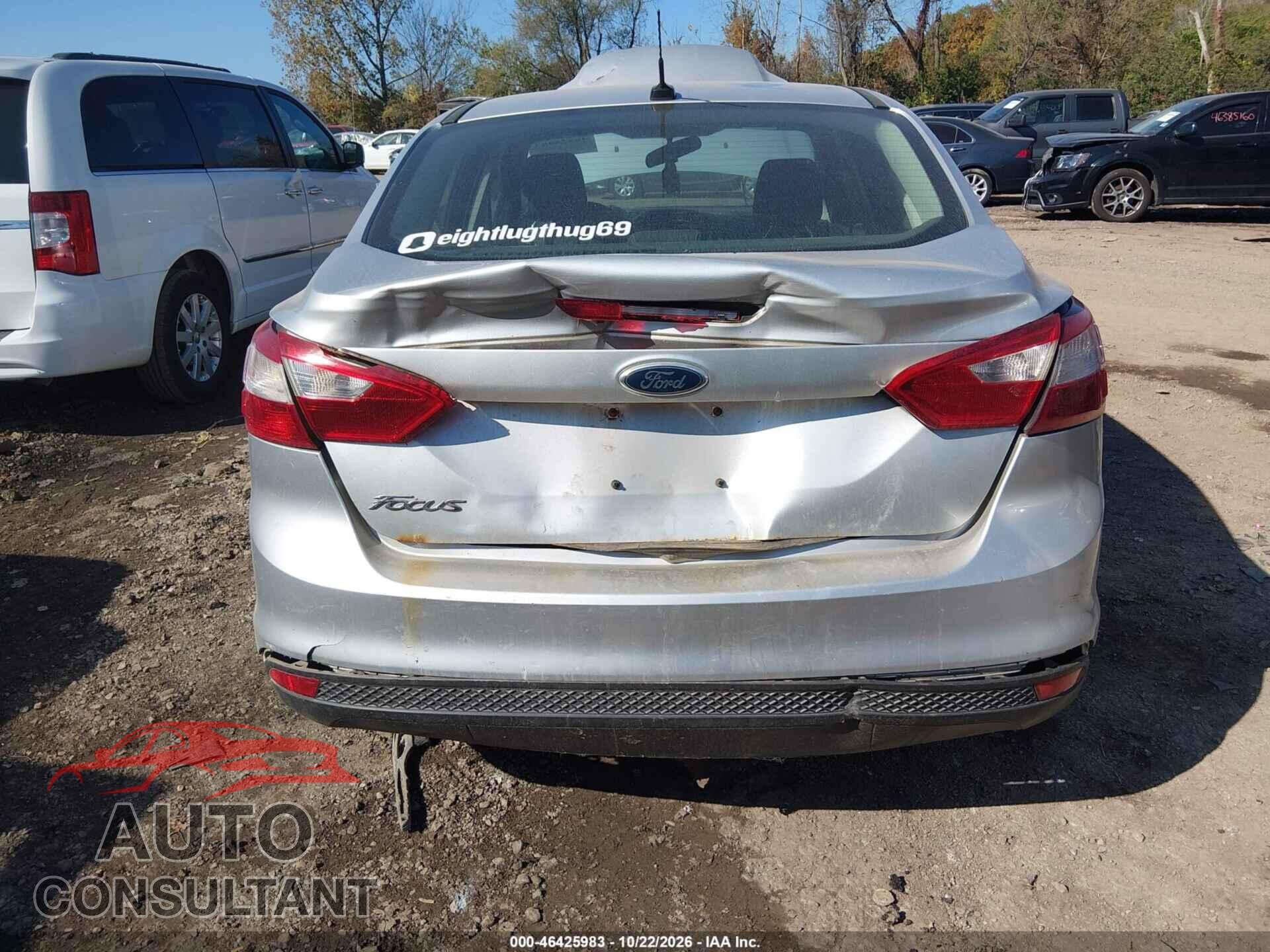 FORD FOCUS 2012 - 1FAHP3E25CL255746