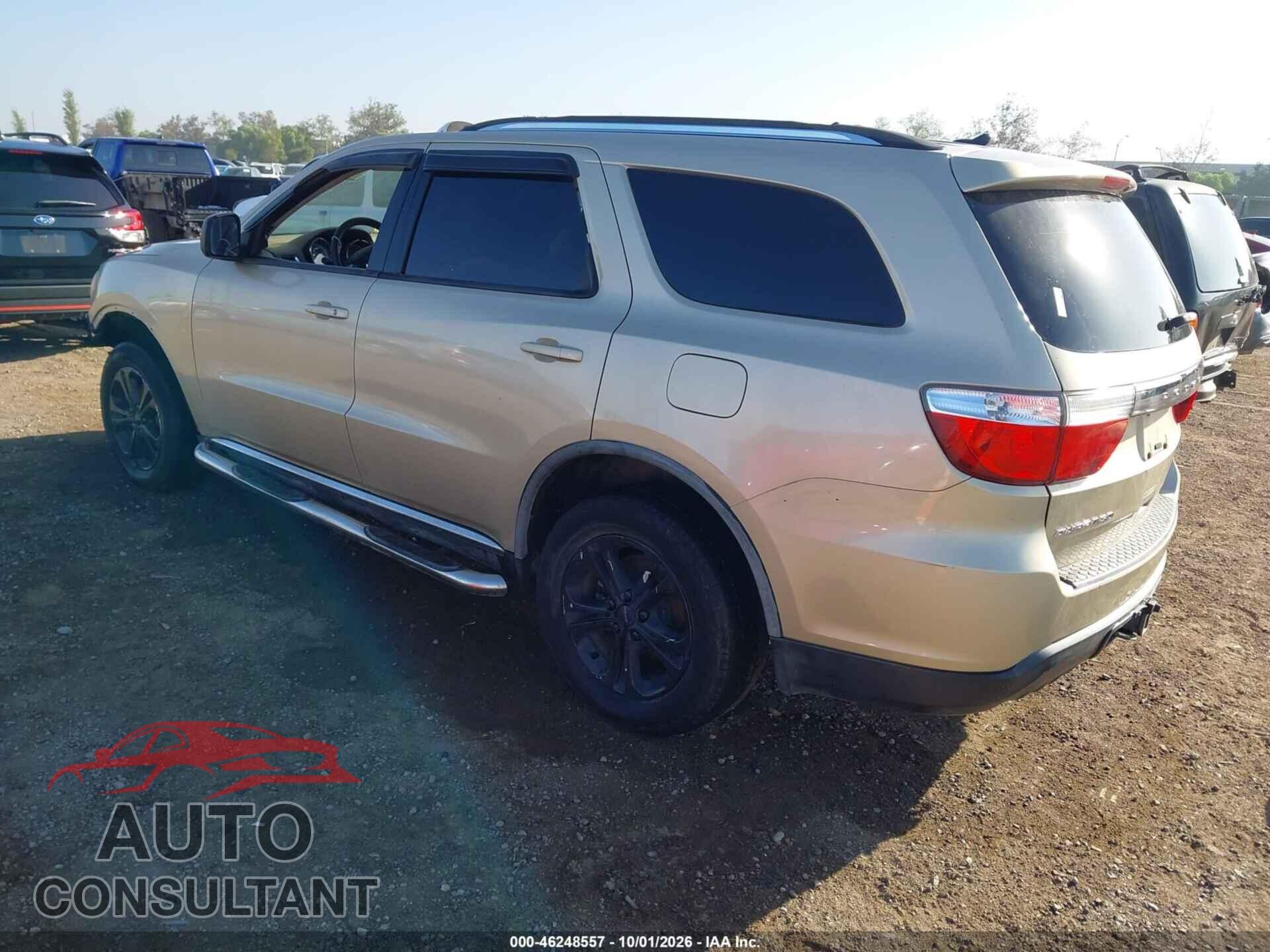 DODGE DURANGO 2012 - 1C4RDHAG5CC130252