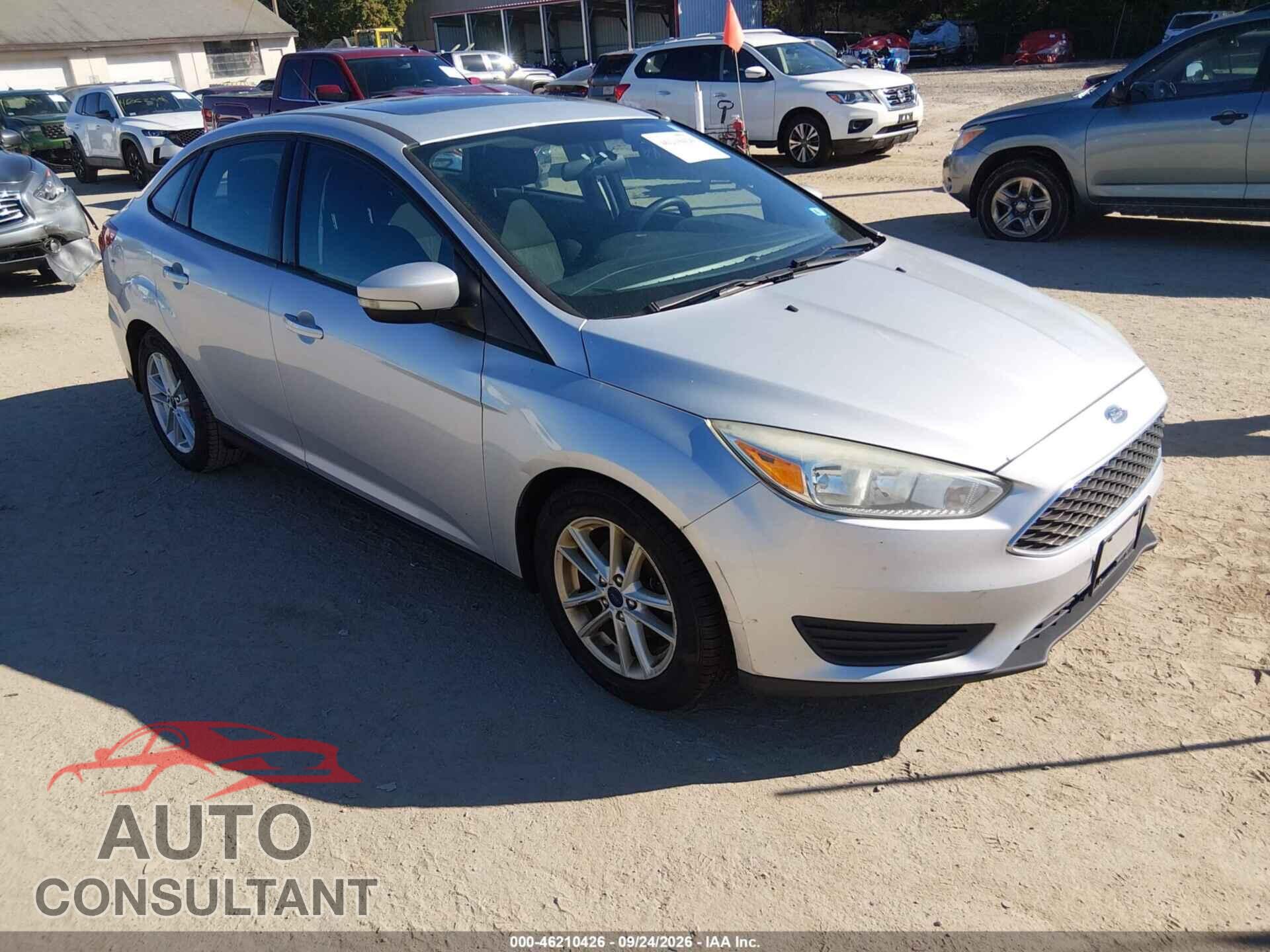 FORD FOCUS 2015 - 1FADP3F29FL316324