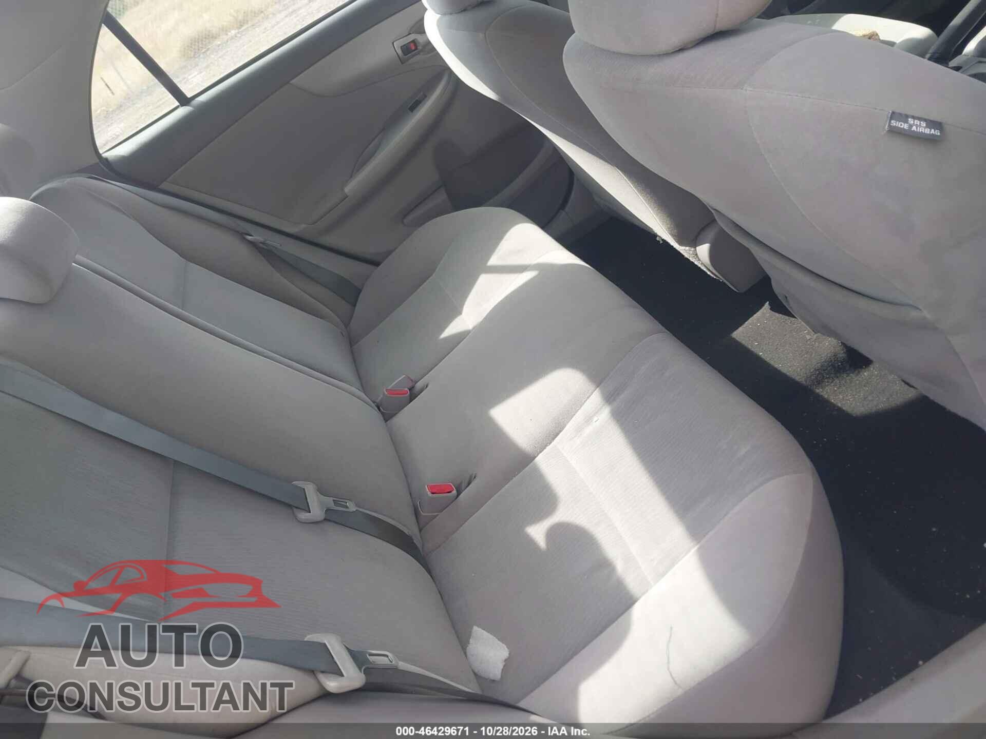TOYOTA COROLLA 2013 - 5YFBU4EE2DP120337