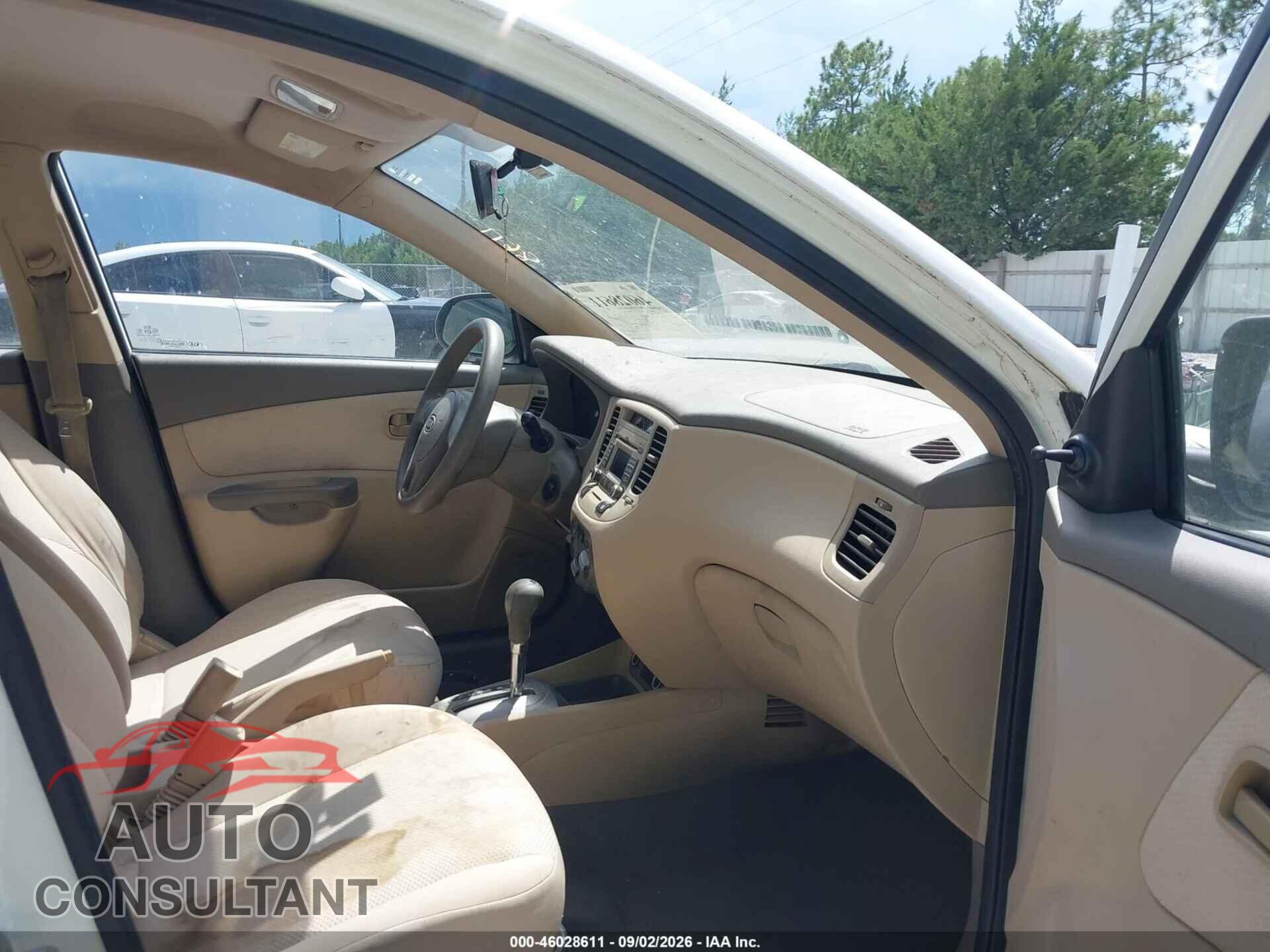 KIA RIO 2011 - KNADH4A39B6725846
