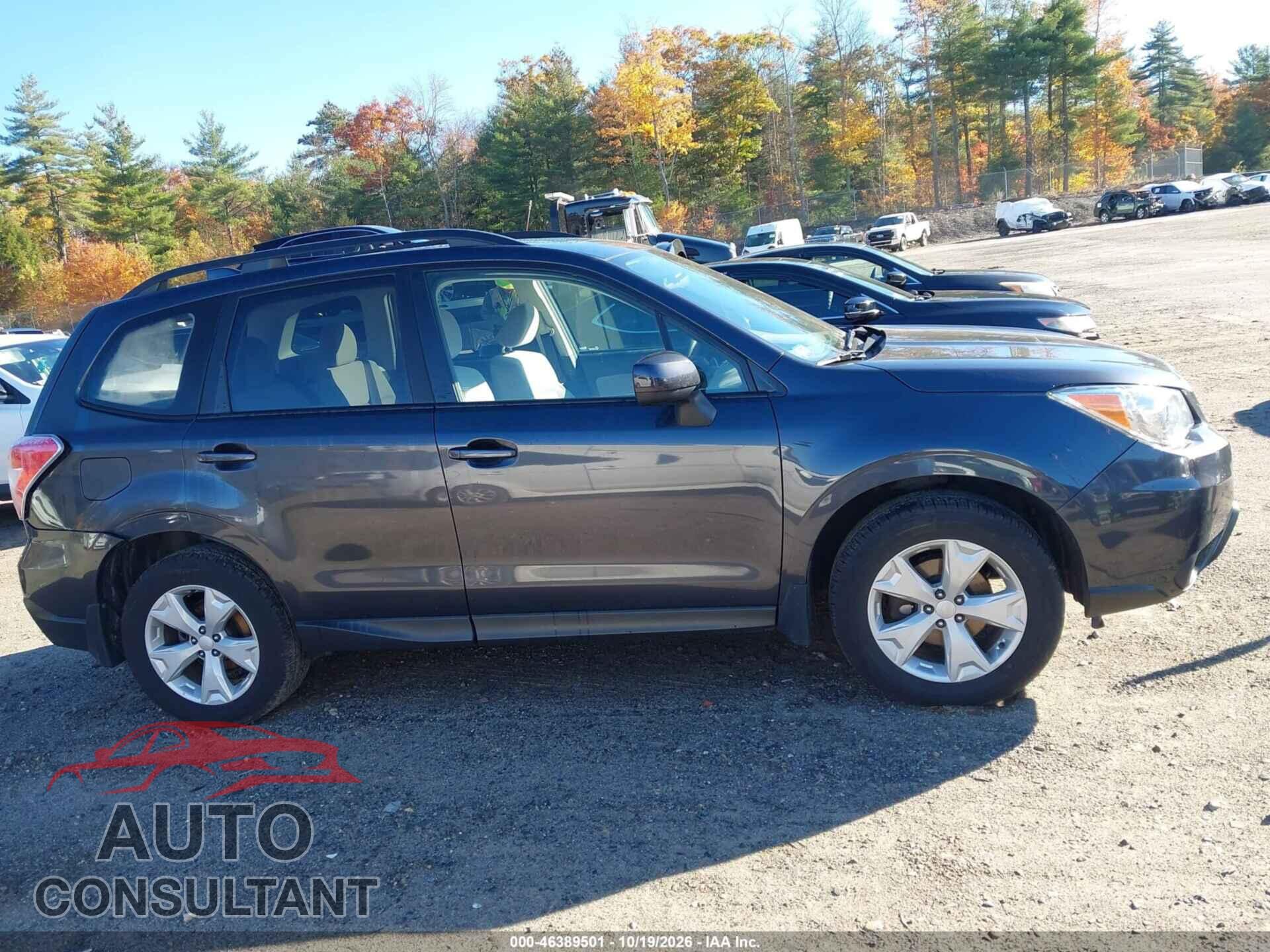 SUBARU FORESTER 2016 - JF2SJADC7GH459457