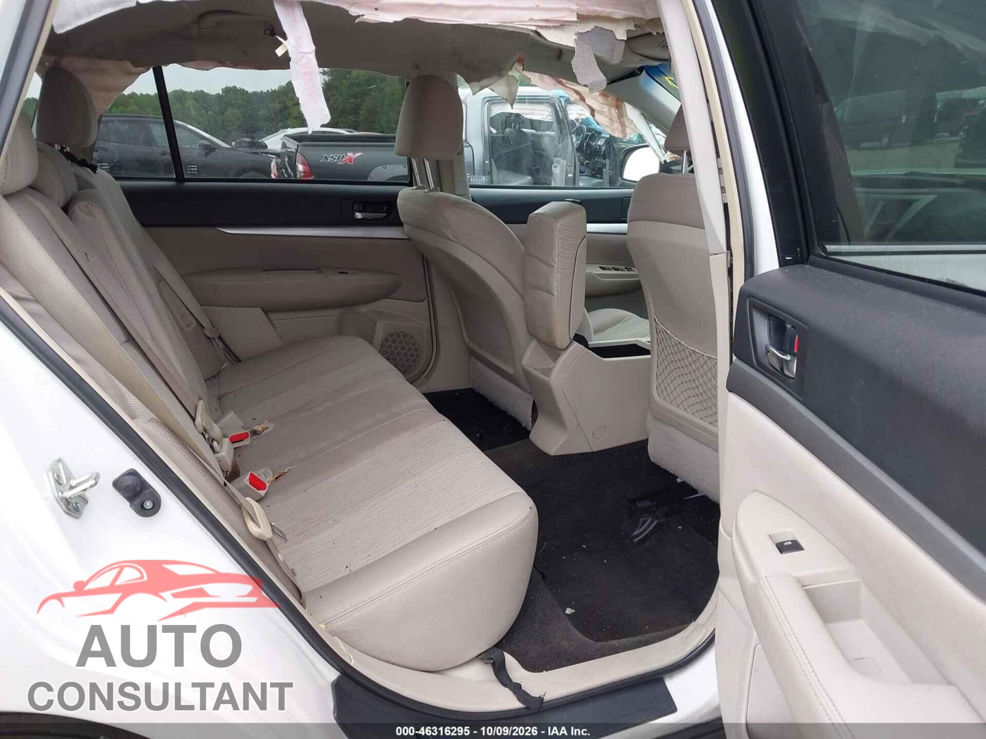 SUBARU OUTBACK 2014 - 4S4BRCDC5E3288927