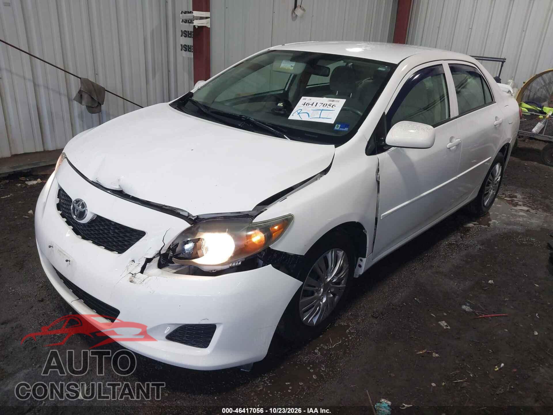 TOYOTA COROLLA 2010 - JTDBU4EEXA9097407
