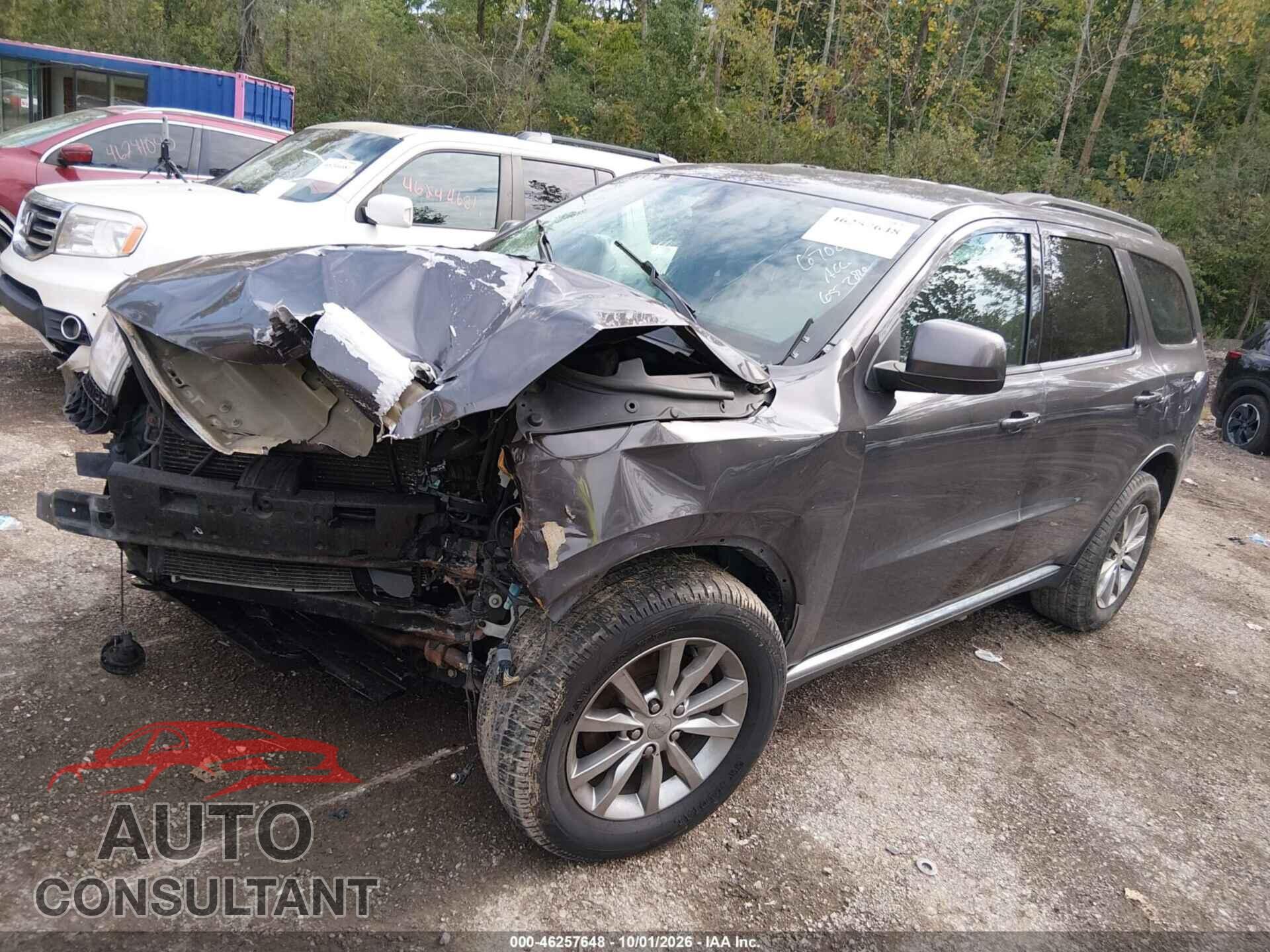 DODGE DURANGO 2017 - 1C4RDJAG9HC652820