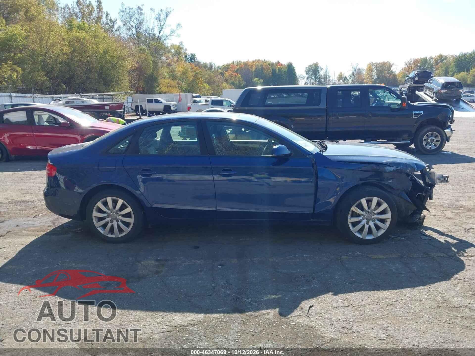 AUDI A4 2013 - WAUBFAFL3DN044160
