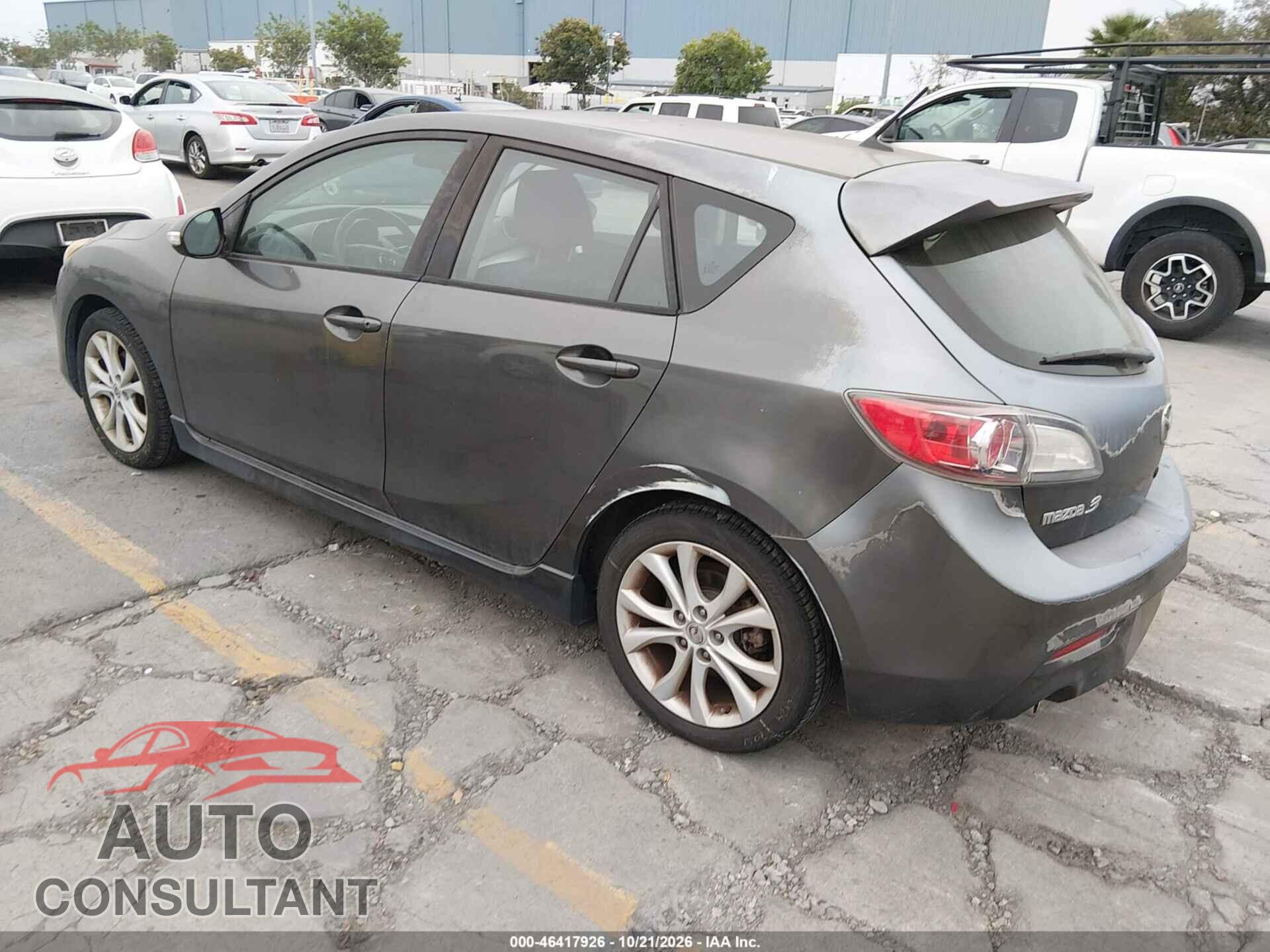 MAZDA MAZDA3 2010 - JM1BL1H6XA1140521