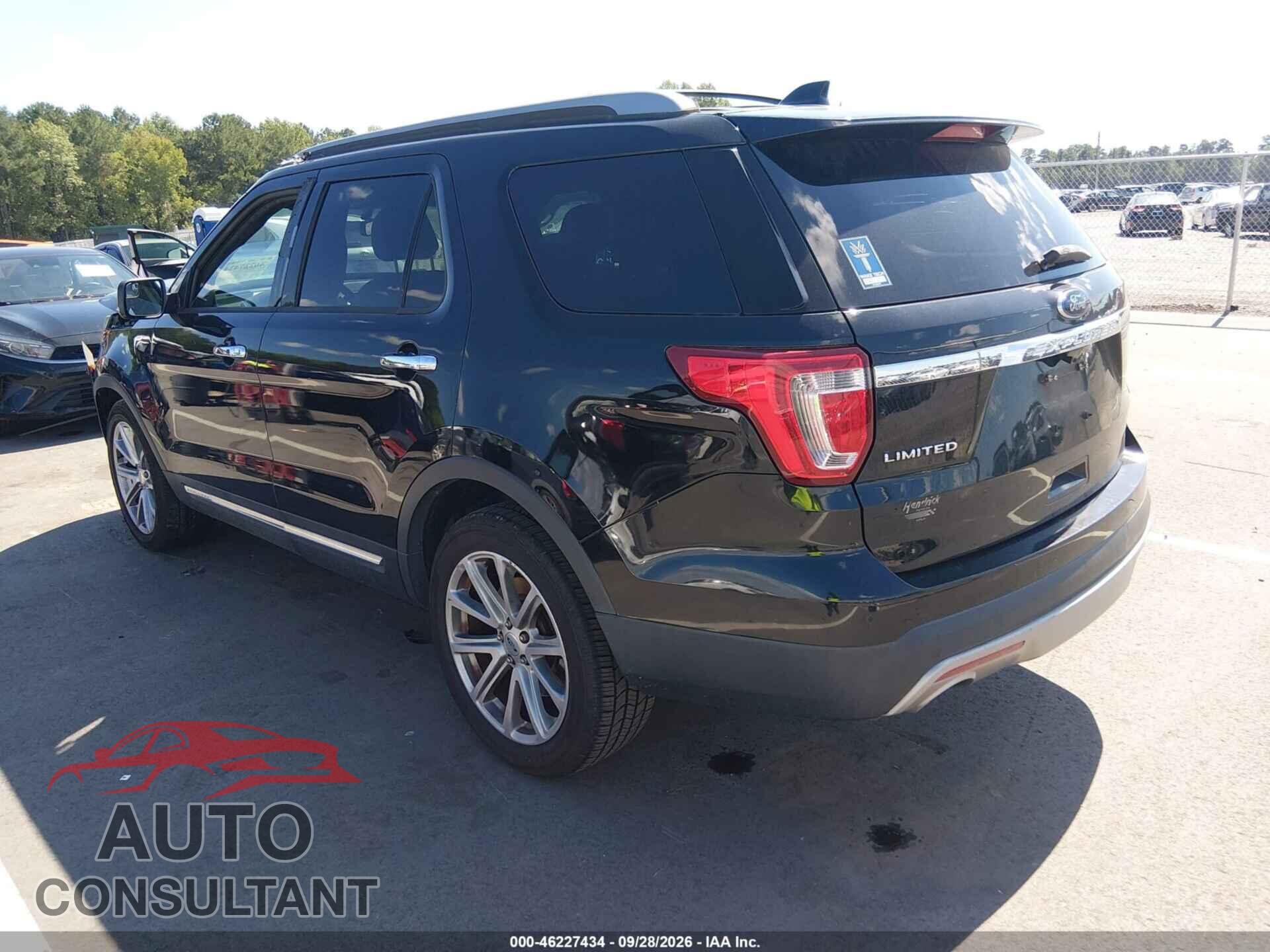 FORD EXPLORER 2017 - 1FM5K7F84HGA17016
