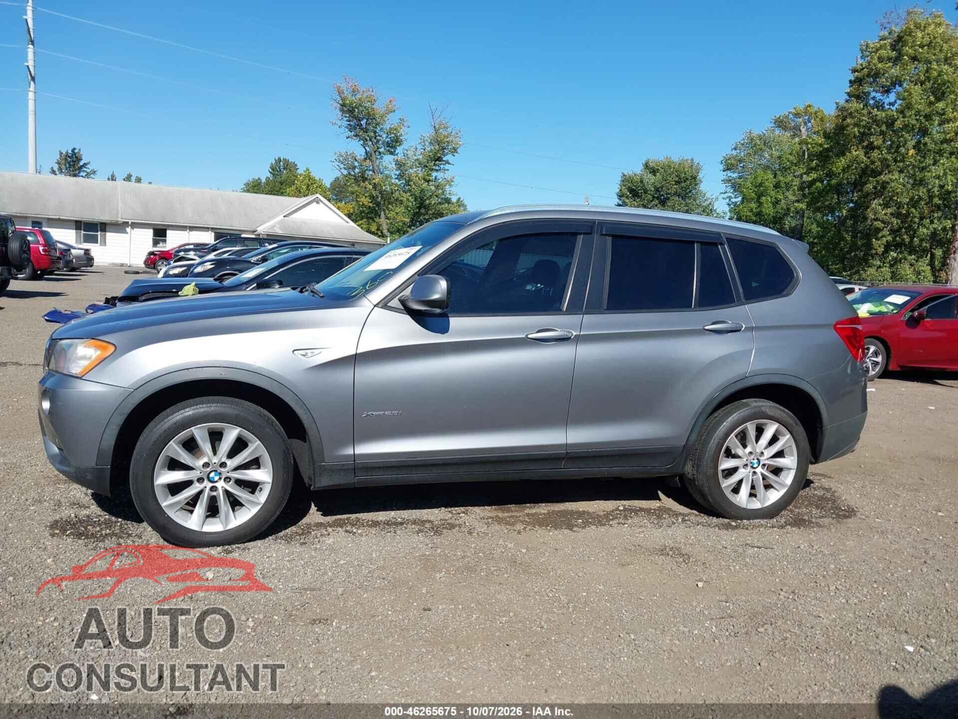 BMW X3 2013 - 5UXWX9C52D0D02401