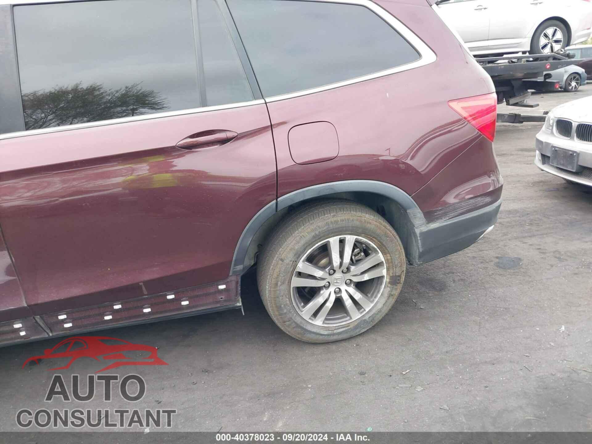 HONDA PILOT 2017 - 5FNYF5H34HB013148