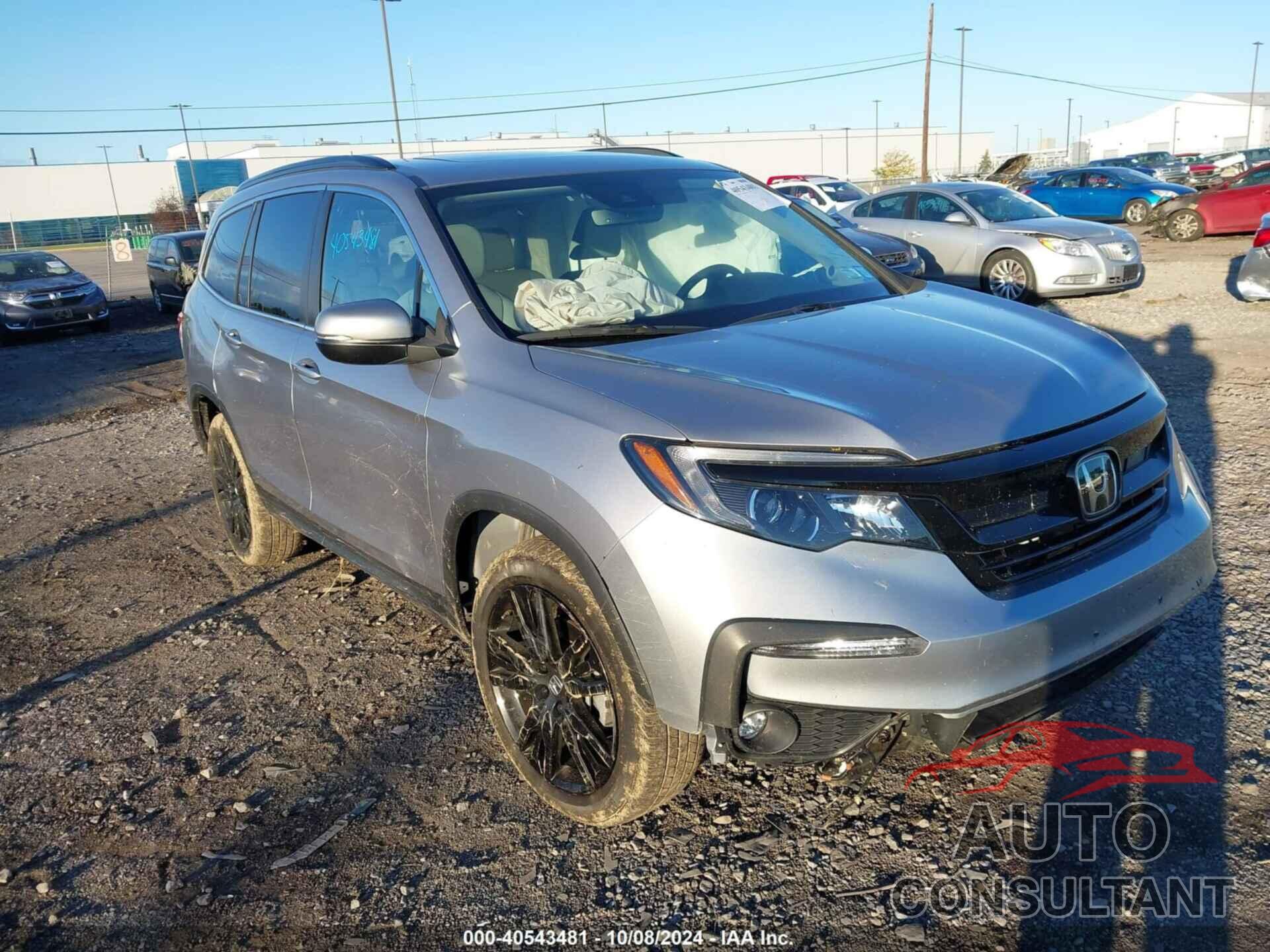 HONDA PILOT 2021 - 5FNYF6H28MB016769