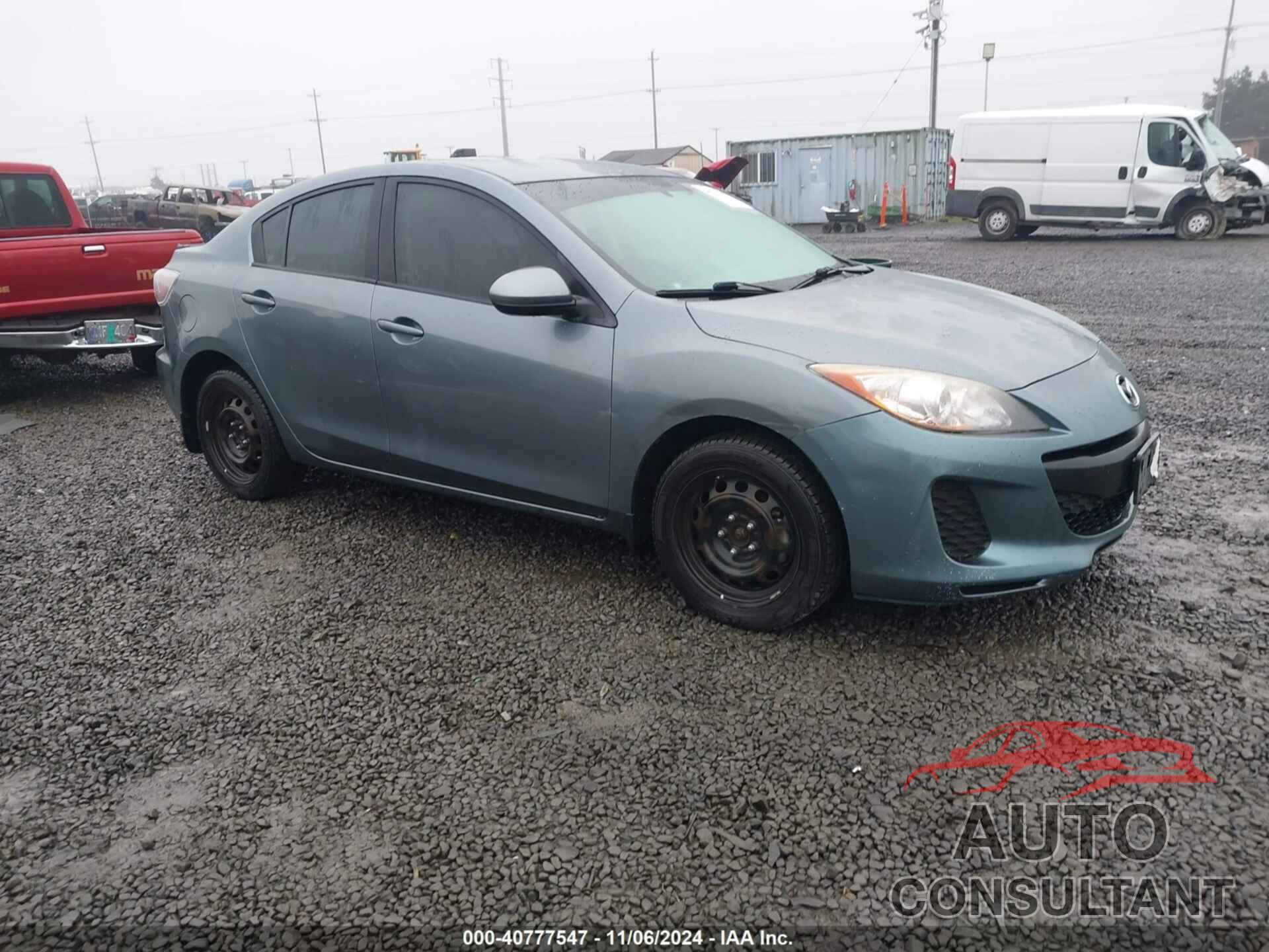 MAZDA MAZDA3 2013 - JM1BL1TG8D1814539