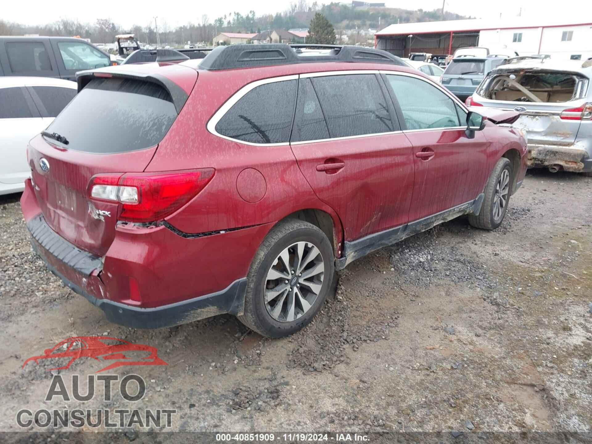SUBARU OUTBACK 2017 - 4S4BSANC5H3318794
