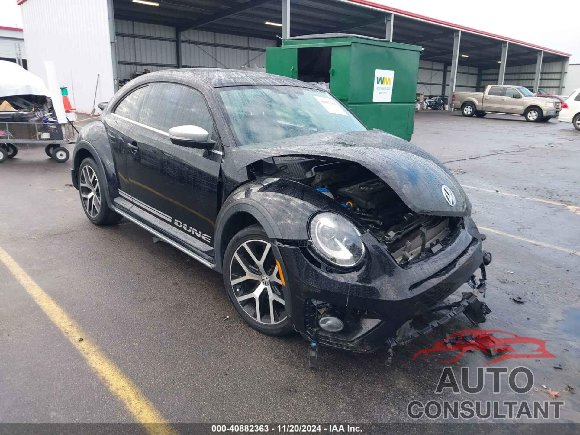 VOLKSWAGEN BEETLE 2017 - 3VWS17AT1HM622829
