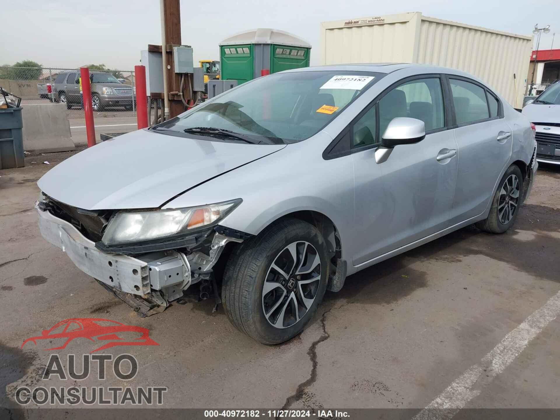 HONDA CIVIC 2013 - 2HGFB2F80DH505133